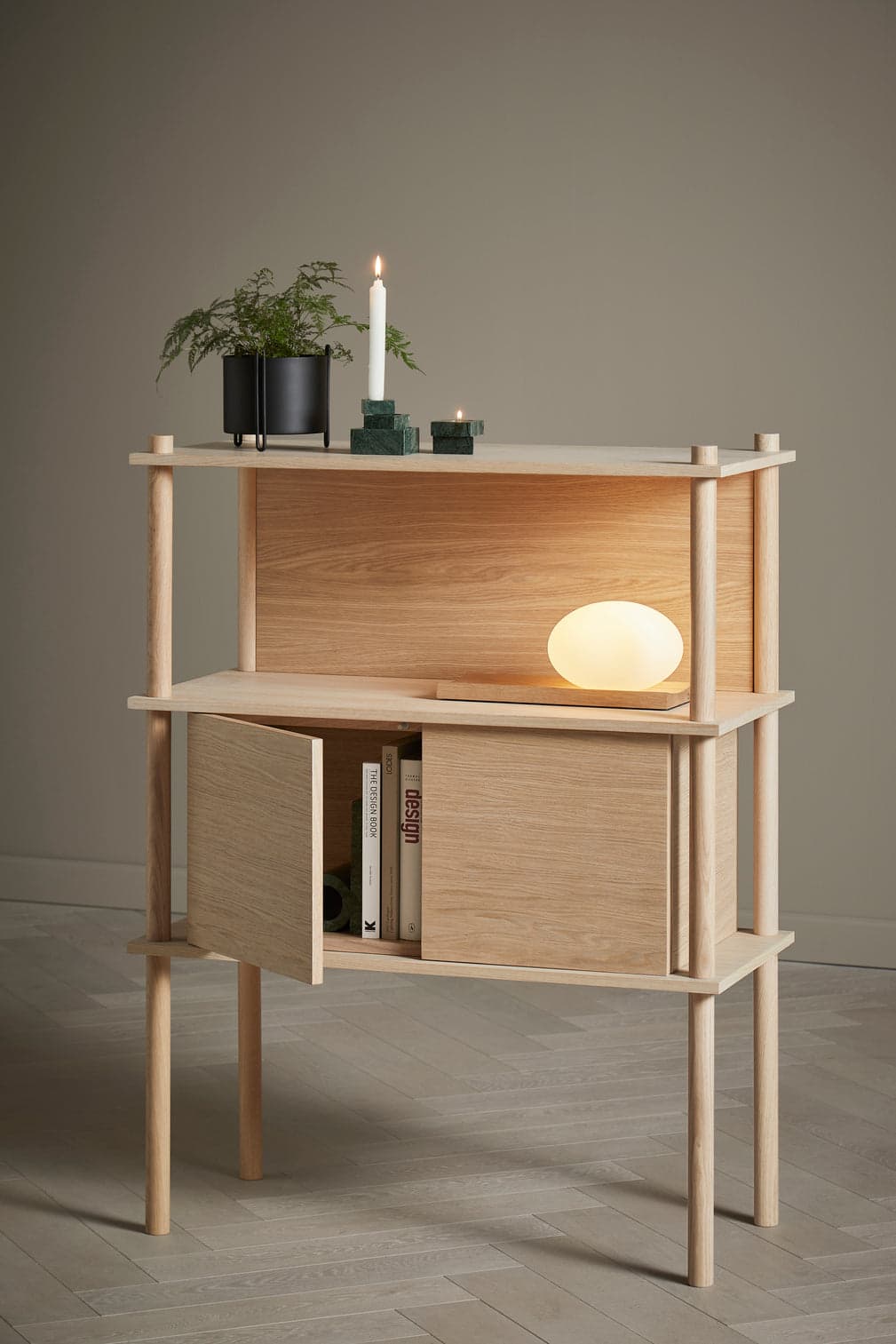 WOUD Elevate 2-door cabinet - Oak — фото 4
