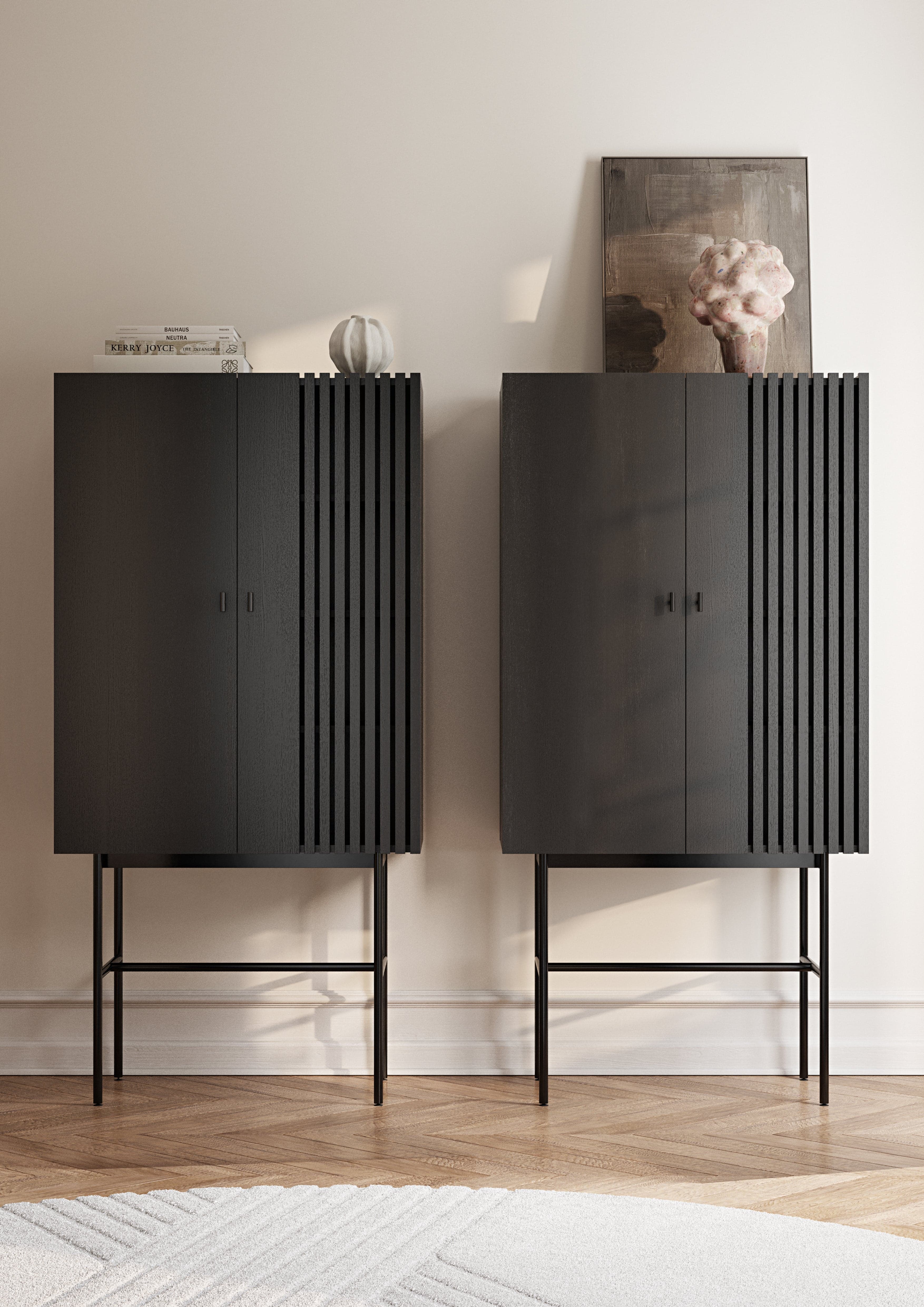 WOUD Array highboard (80 cm) - Black — фото 4