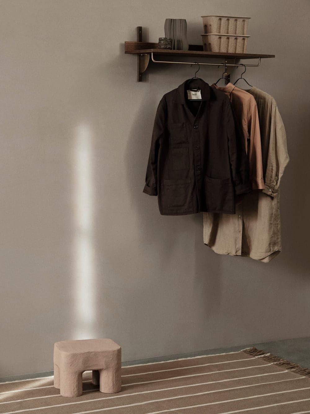 Ferm Living Podo Stool - Rose — фото 3