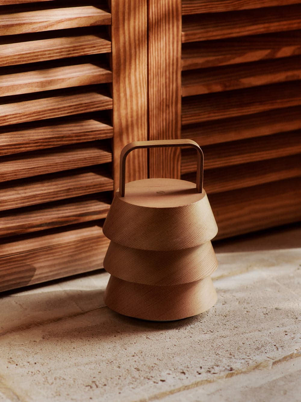 Ferm Living Luver Portable Lamp - Natural — фото 3