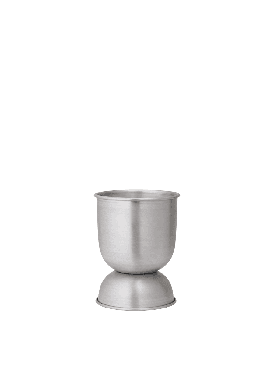 Ferm Living Hourglass Pot - Extra Small - Aluminium