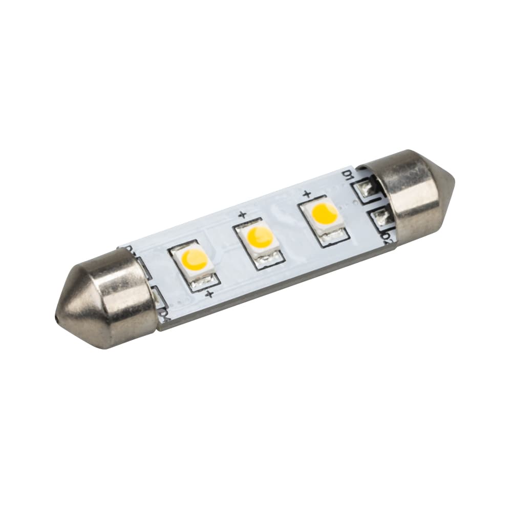 Arlight — Автолампа ARL-F42-3E Warm White (10-30V, 3 LED 2835) (ANR, Открытый) 019424