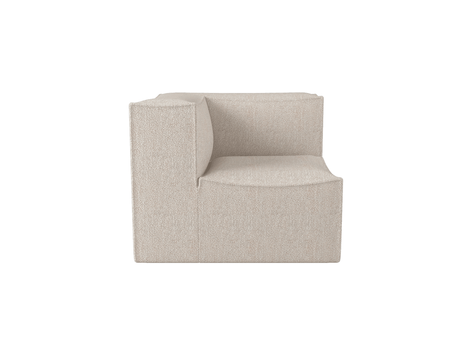 Ferm Living Catena Sofa Connect Corner S200 - Soft Bouclé - Natural