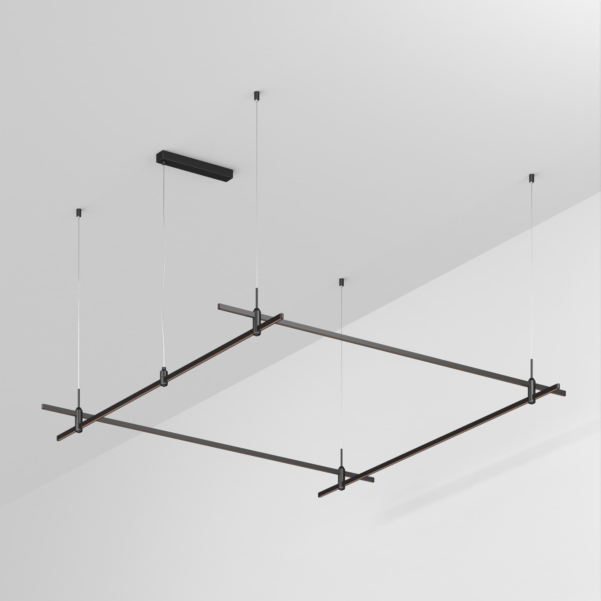 Основание ART-APRIORI-QUADRAT-HANG-2000x2000 (BK) (Arlight, IP20 Металл, 3 года) 048522
