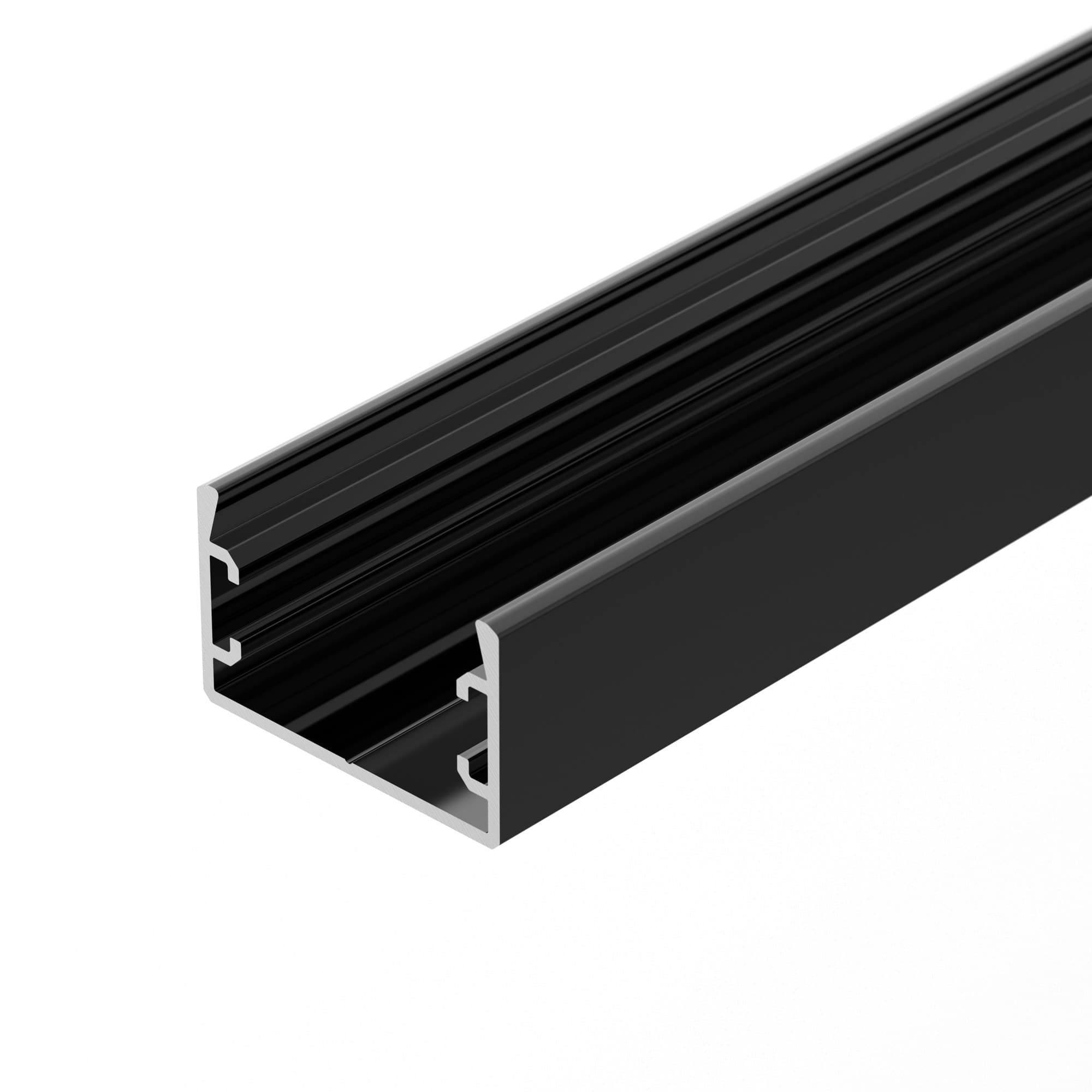 Профиль PLS-LOCK-H16-SMT-3000 ANOD BLACK (Arlight, Алюминий) 044807 — фото 2