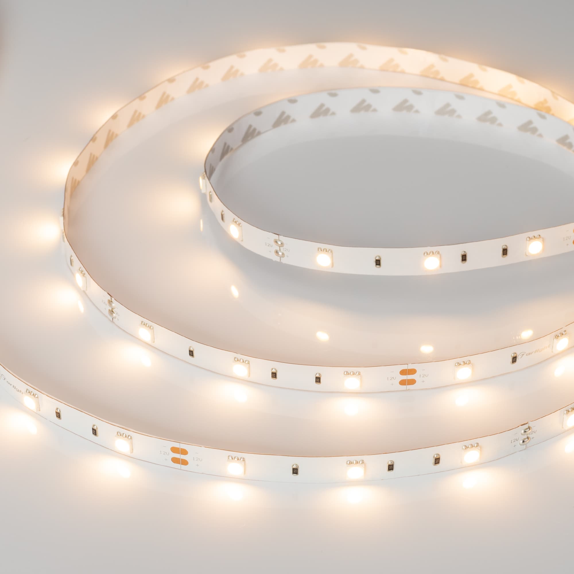Светодиодная лента RT 2-5000 12V Warm2700 (5060, 150 LED, LUX) (Arlight, 7.2 Вт/м, IP20) 010594(B) — фото 3