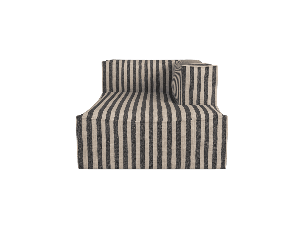 Ferm Living Catena Sofa Chaise Longue Right L601 - Louisiana - Sand/Black — фото 2
