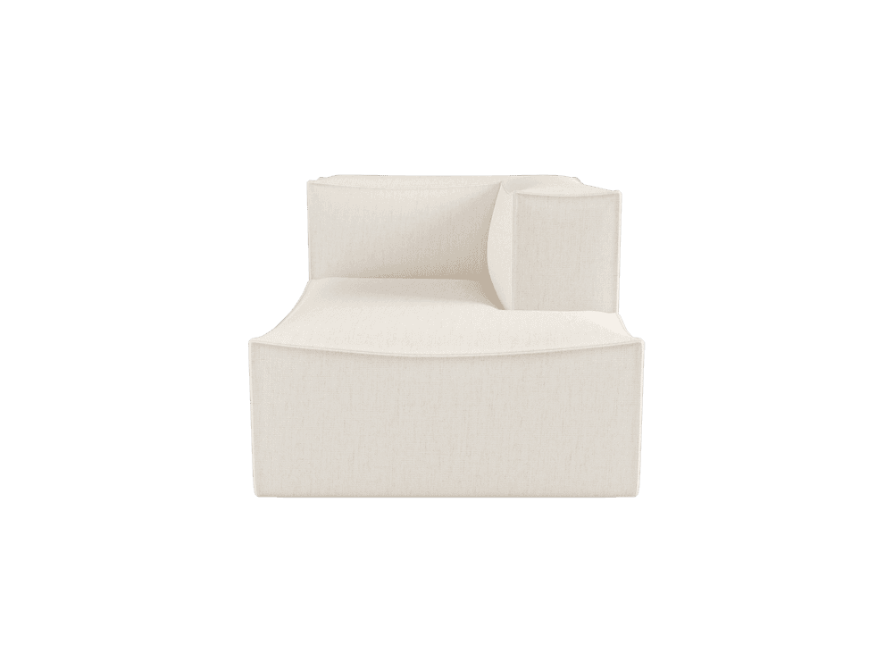 Ferm Living Catena Sofa Chaise Longue Right S601 - Bouclé - Off-White — фото 2