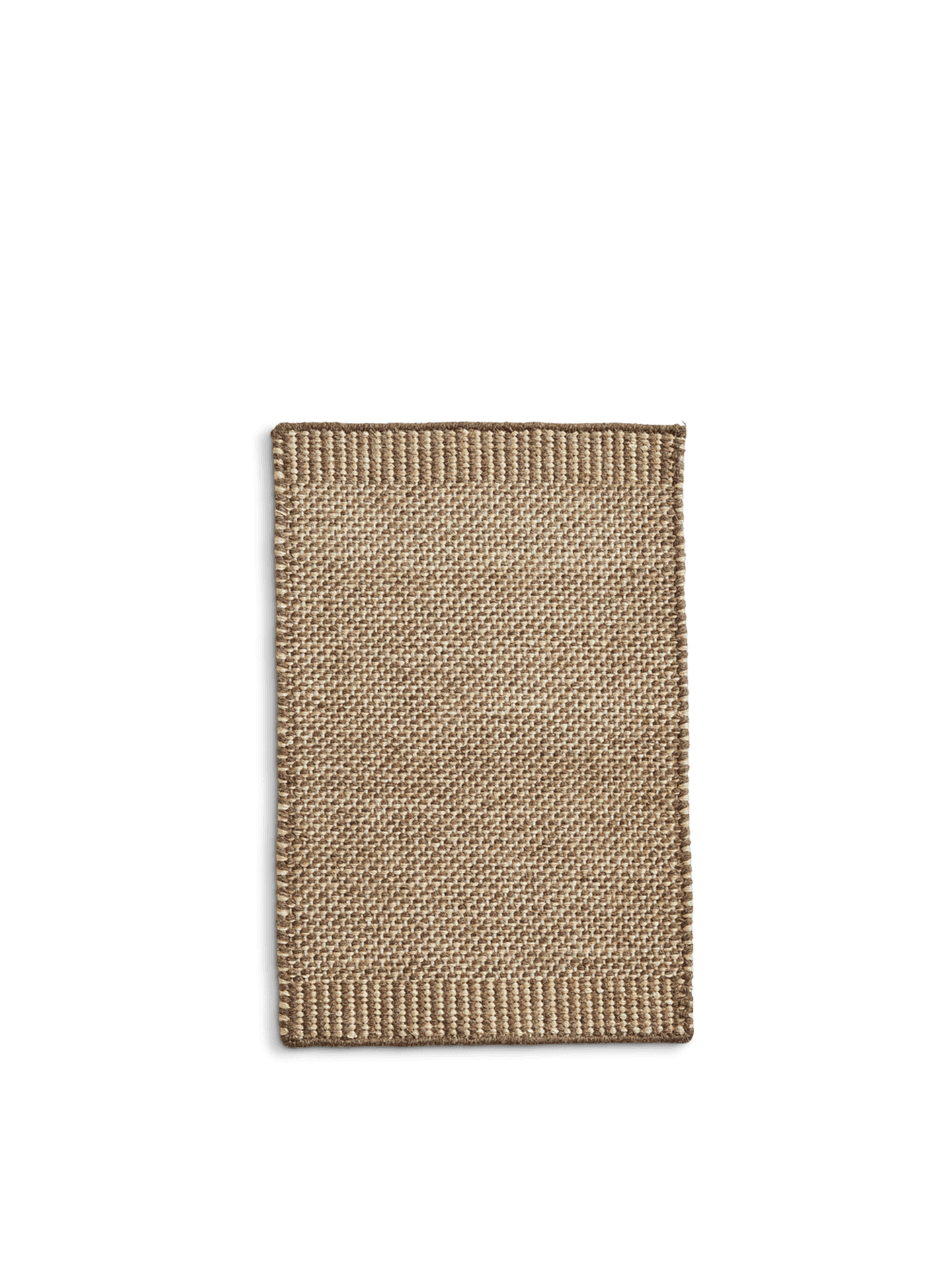 WOUD Rombo mat (40 X 60) - Brown