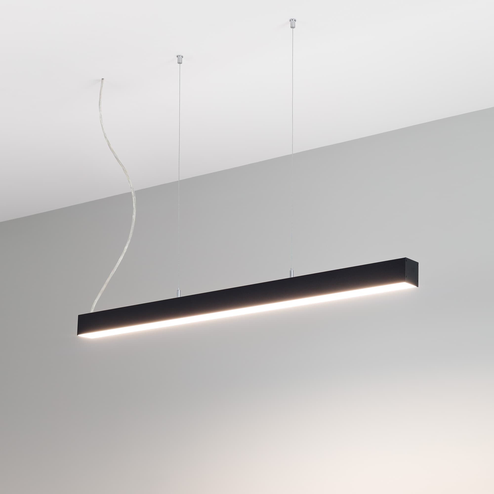 Профиль с экраном SL-LINE-5050-2500 BLACK+OPAL (Arlight, Алюминий) 027990 — фото 3