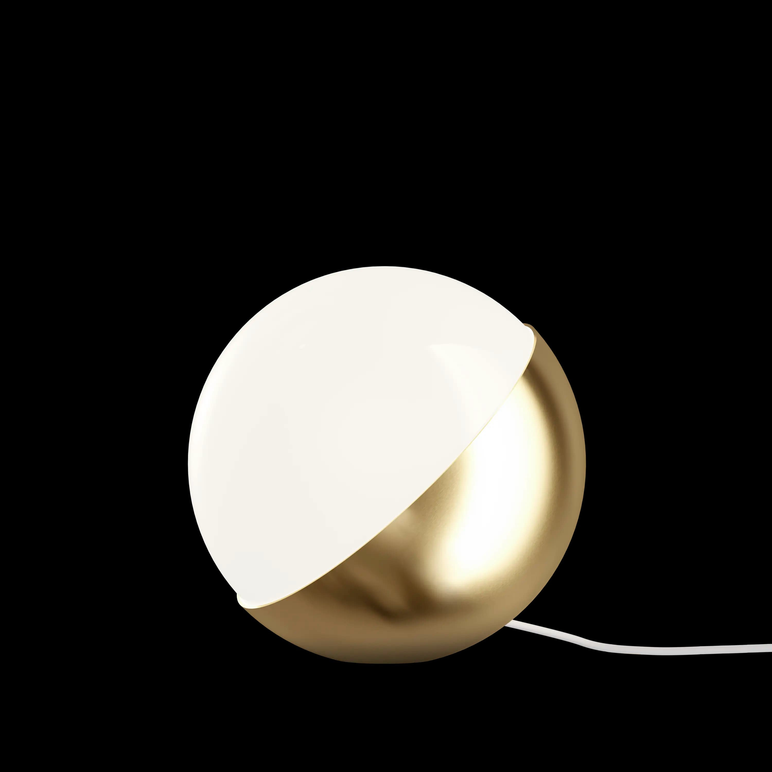 Louis Poulsen VL Studio Table/Floor Lamp Untreated brass Ø 250