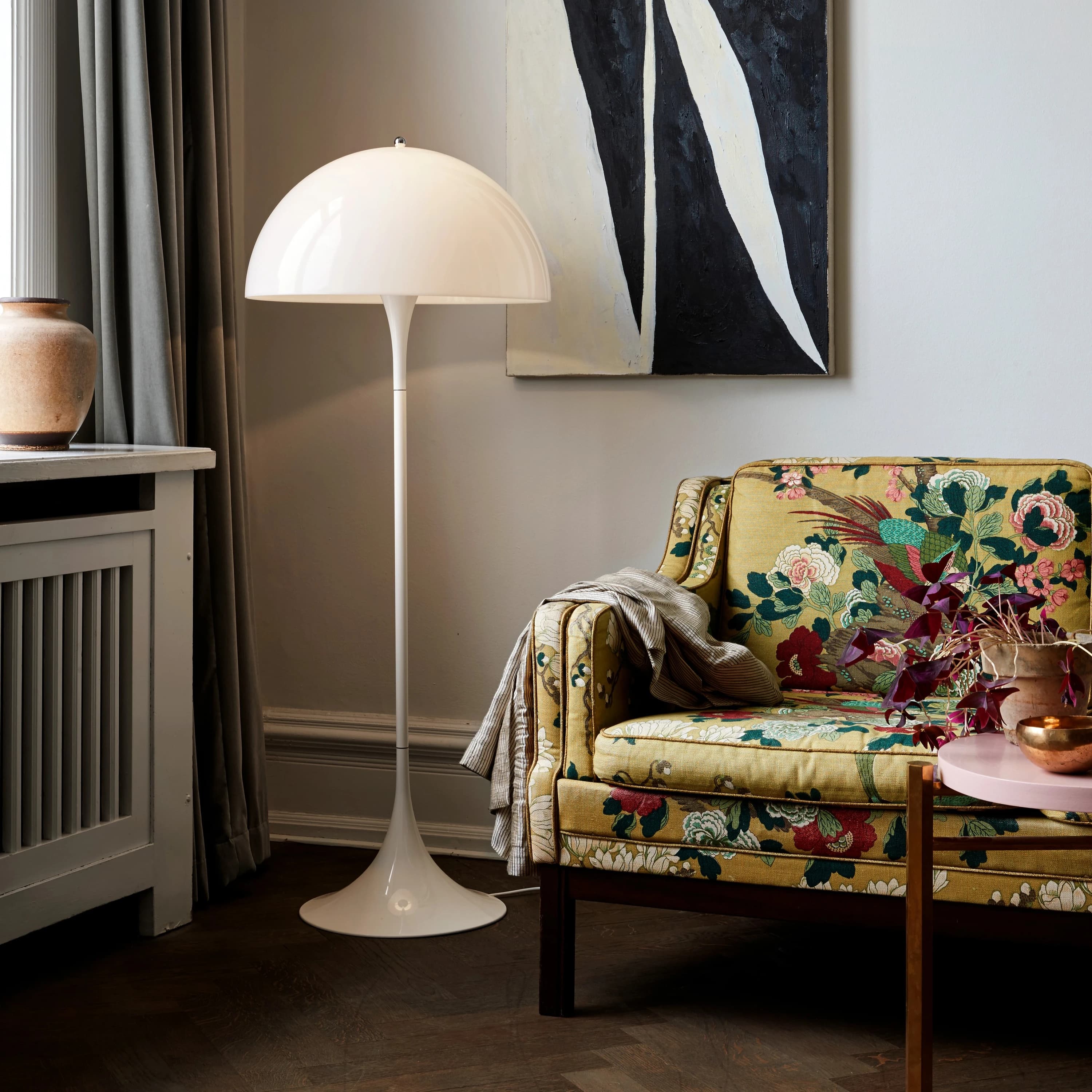Louis Poulsen Panthella Floor Lamp White opal acryl — фото 4