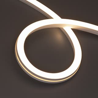 Светодиодная лента герметичная MOONLIGHT-SIDE-X280-16x16mm 24V Warm3000(10 W/m, IP67, 0,5m, wire x1 (Arlight, Образец) 055598