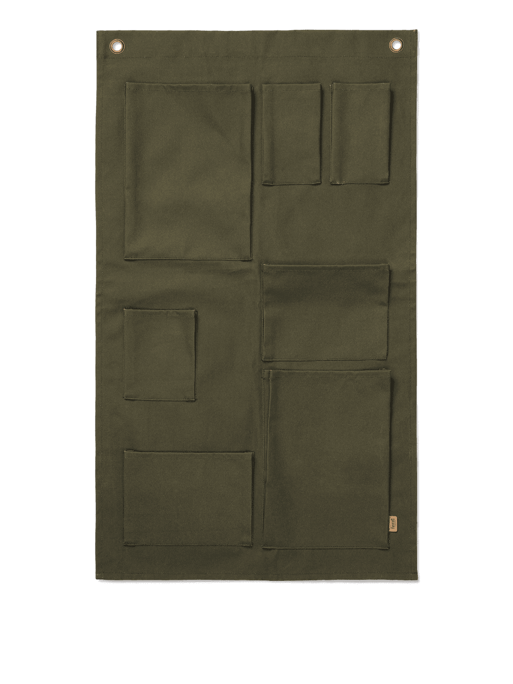 Ferm Living Bark Garden Wall Storage - Olive — фото 2