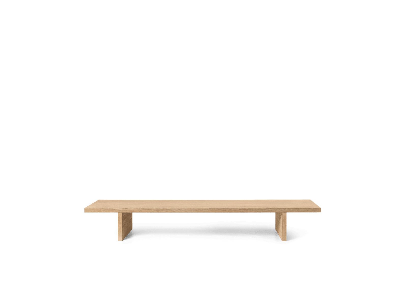 Ferm Living Kona Display Table - Natural Oak Veneer