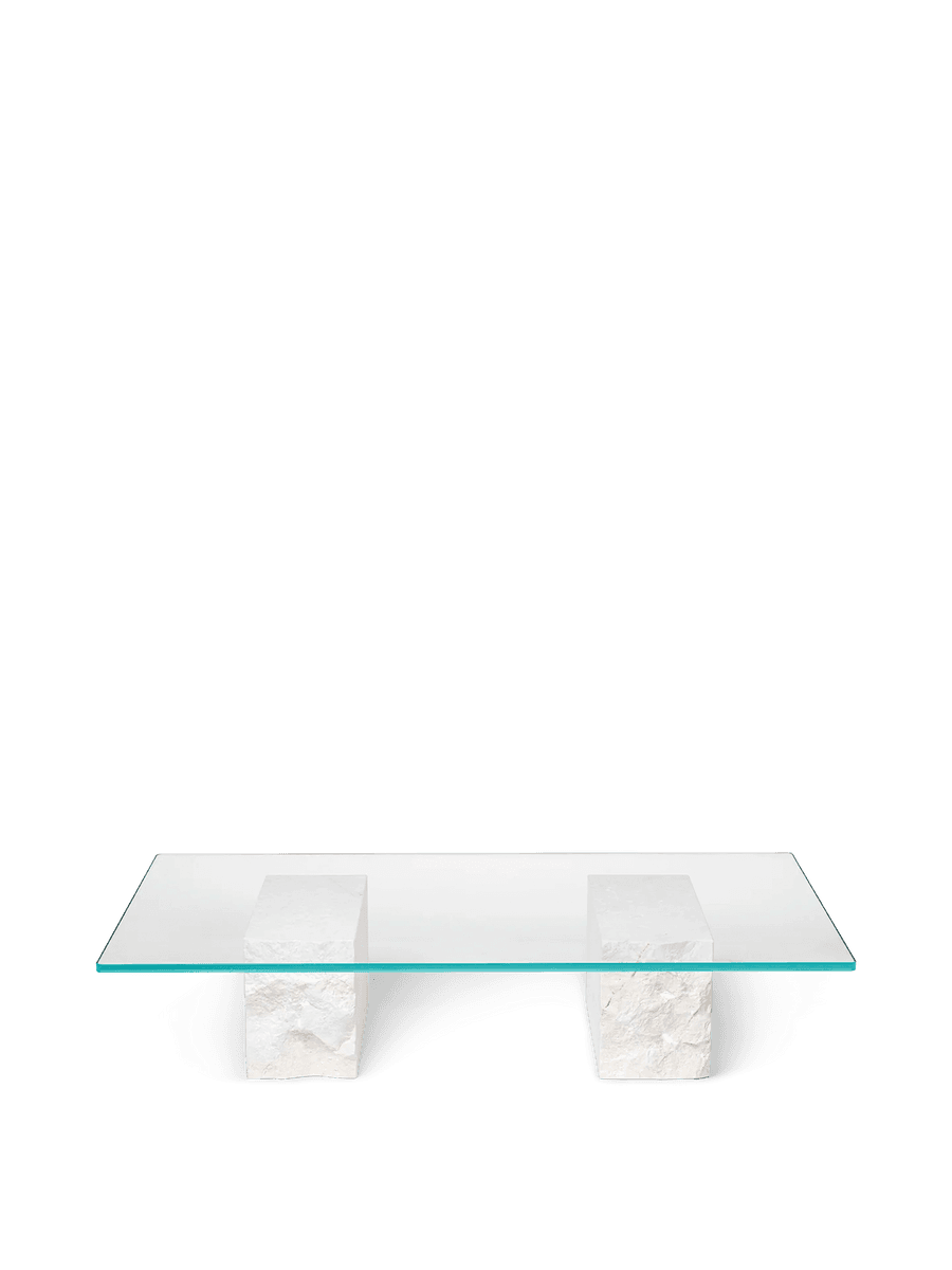 Ferm Living Mineral Coffee Table - Bianco Curia