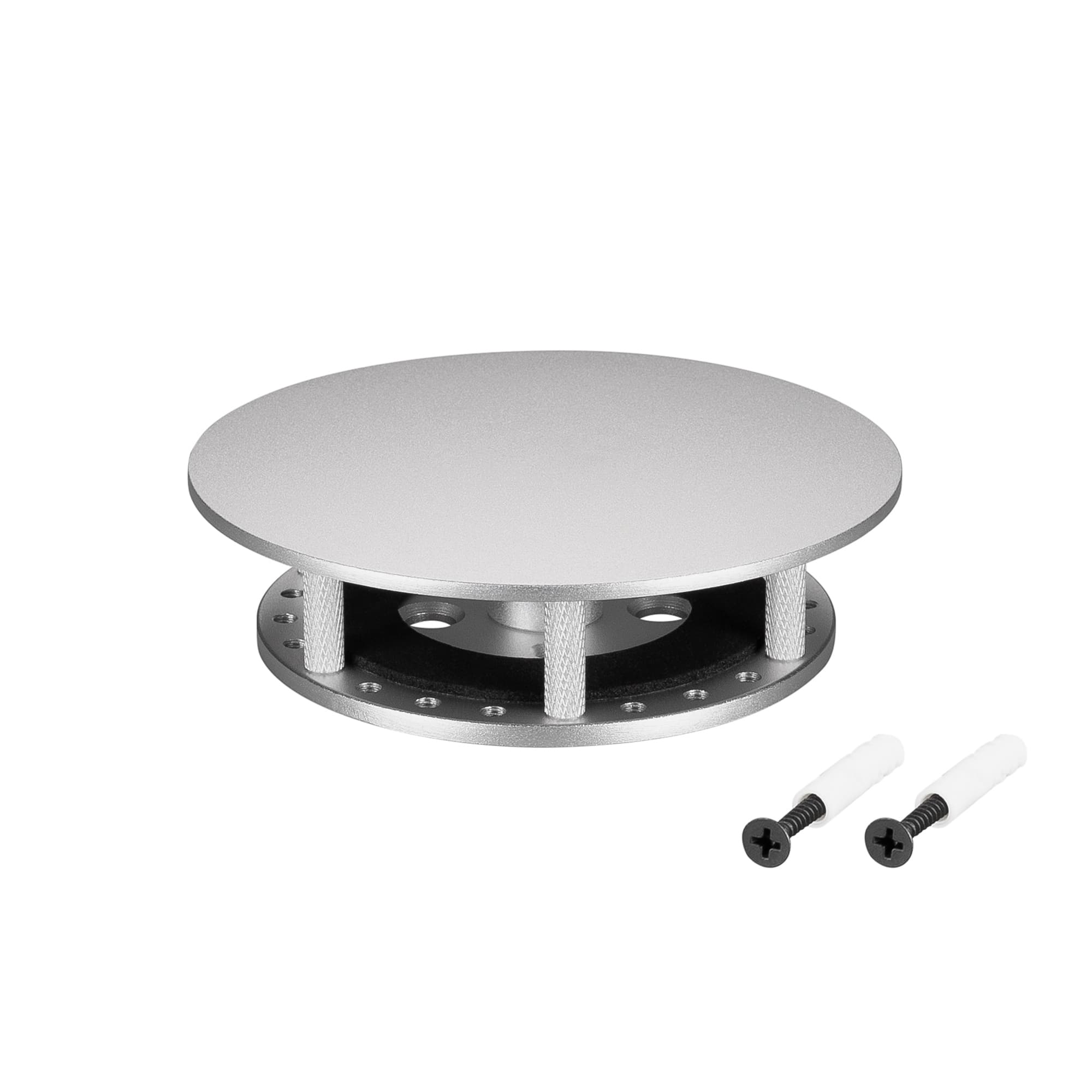 Крепление MOONLIGHT-BASE-ROUND-D25-S Silver (Arlight, Металл) 046085