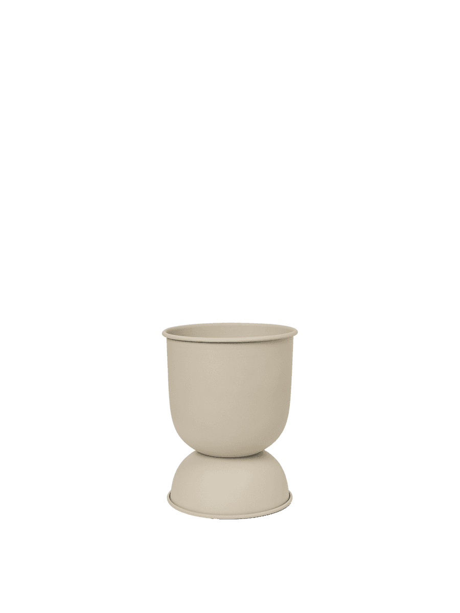 Ferm Living Hourglass Pot - Extra Small - Cashmere