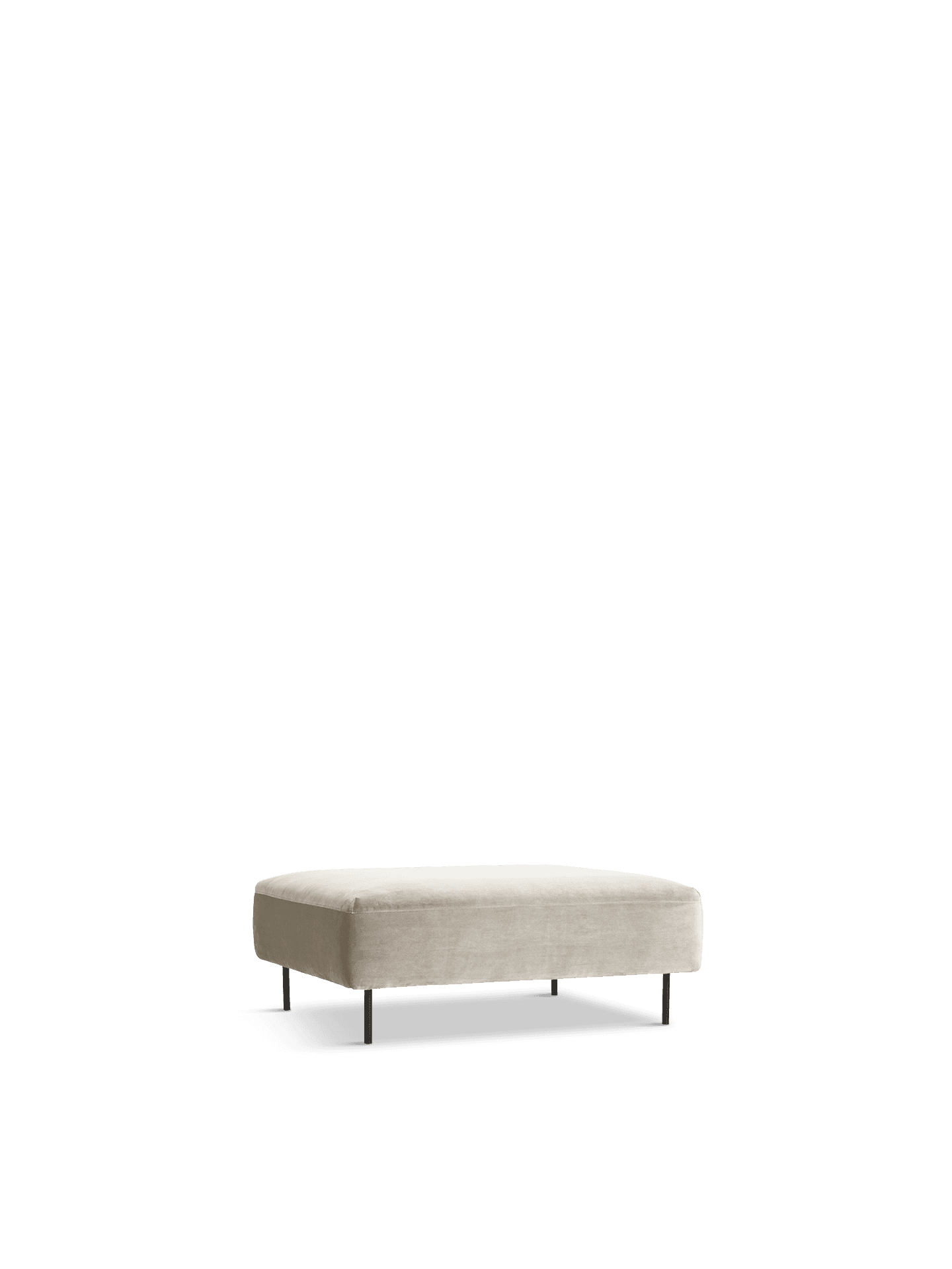 WOUD Collar ottoman - Beige