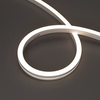 Светодиодная лента герметичная MOONLIGHT-SIDE-A140-12x17mm 24V Day4000 (9.6 W/m, IP67, 0,5m, wire x1) (Arlight, Образец) 055535