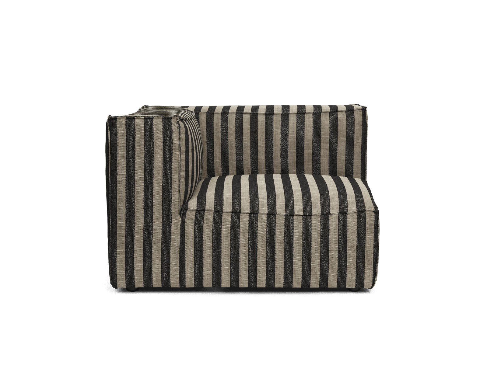 Ferm Living Catena Sofa Armrest Left S400 - Louisiana - Sand/Black