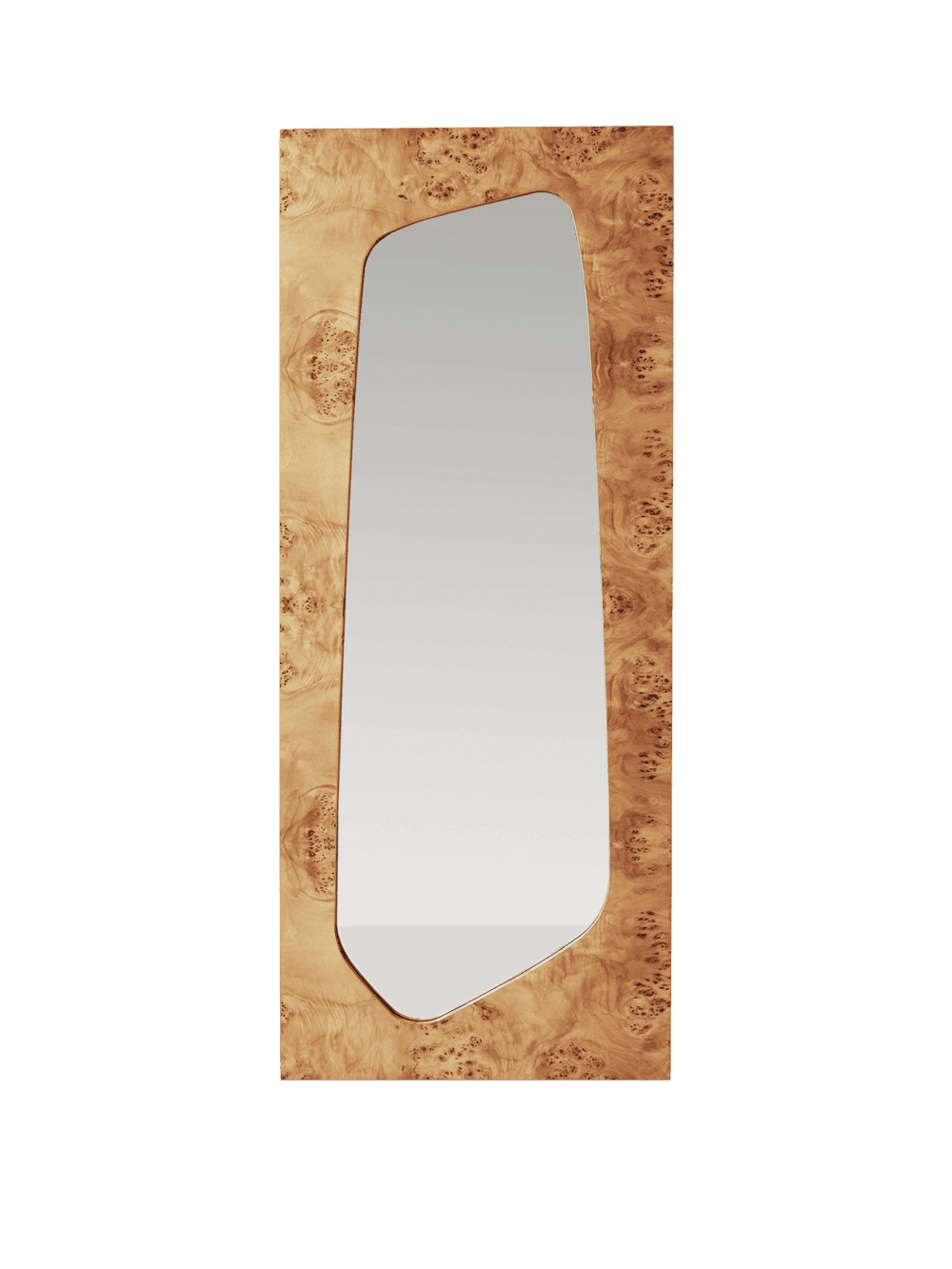 Ferm Living Folia Mirror - Large - Natural Burl — фото 2