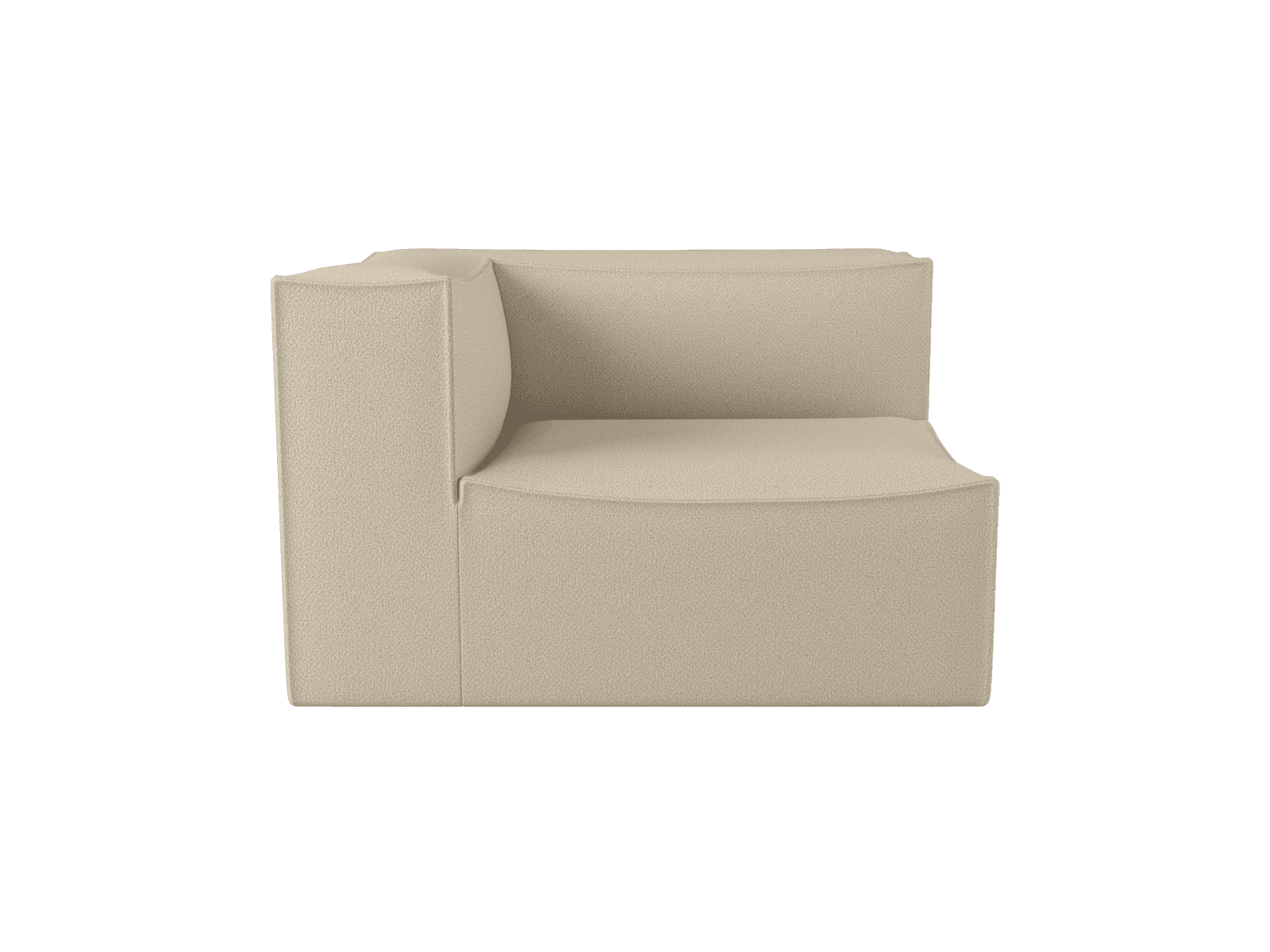 Ferm Living Catena Sofa Armrest Left S400 - Grain - Cashmere