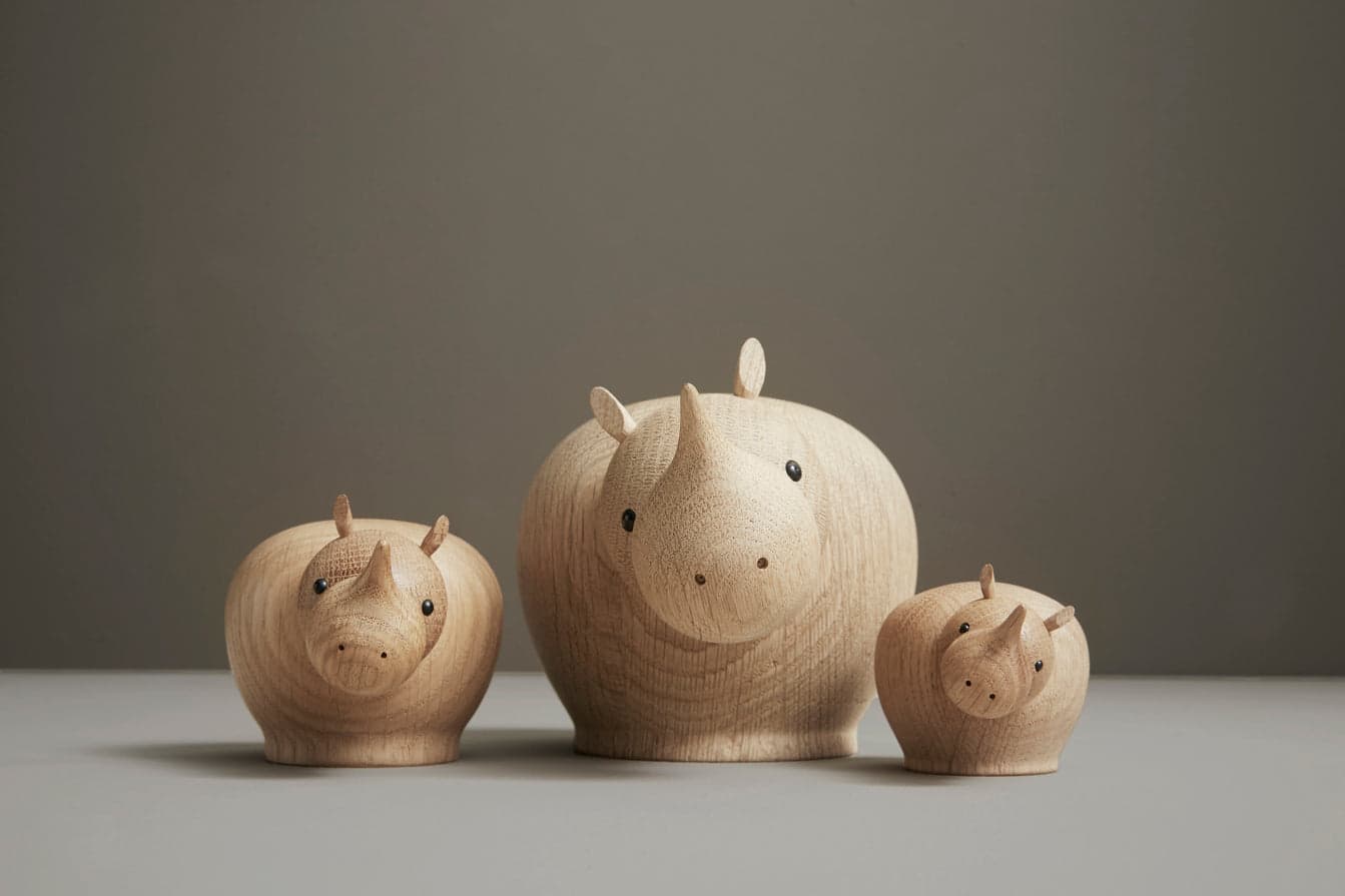 WOUD Rina rhinoceros (Medium) - Oak — фото 4