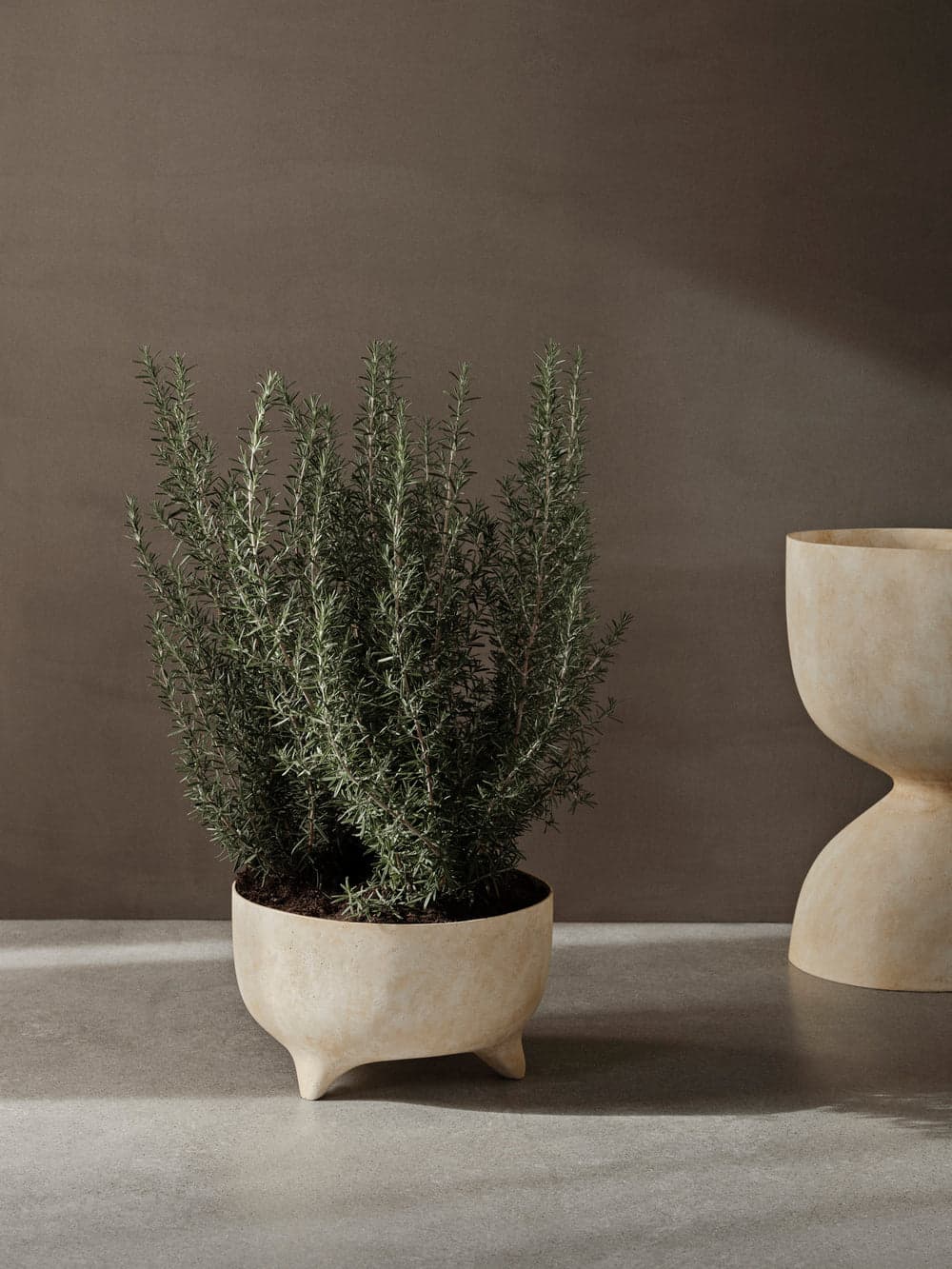 Ferm Living Evoke Pot - Low - Warm Sand — фото 3