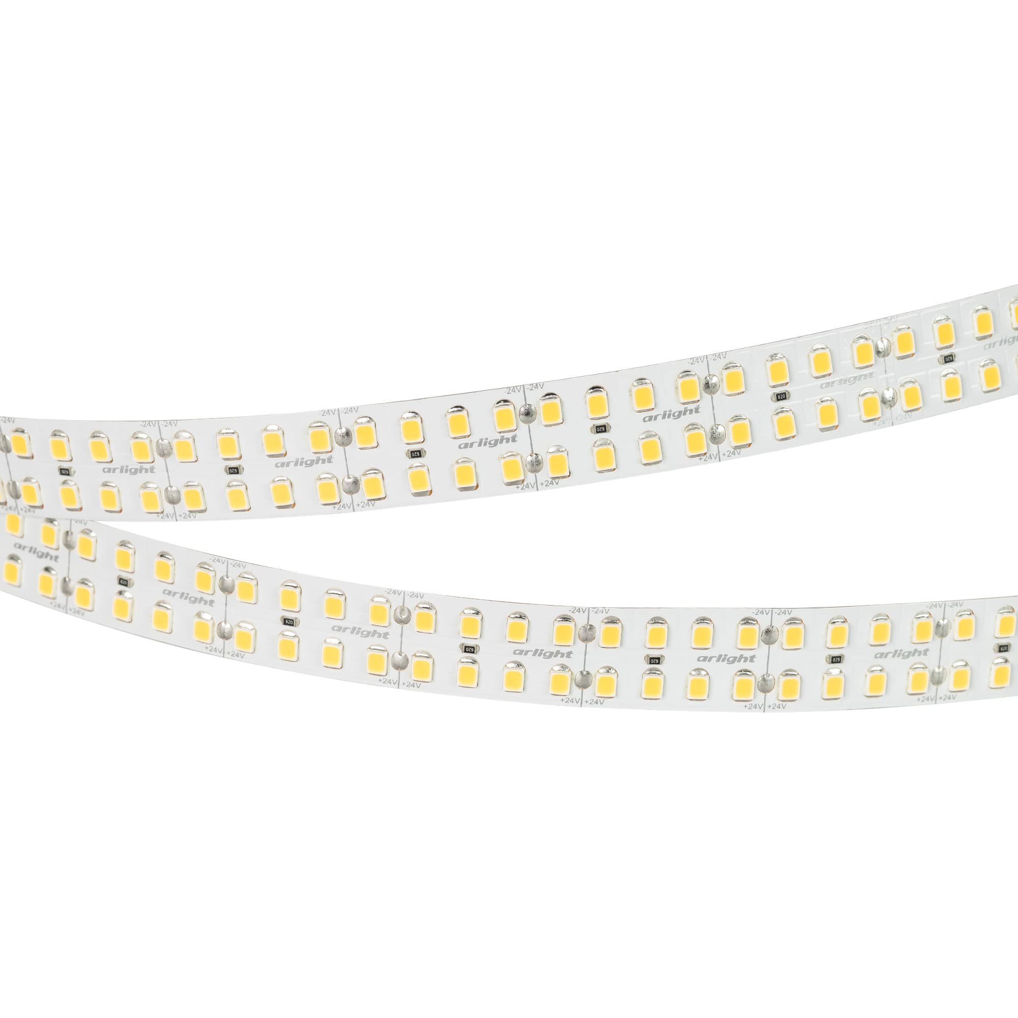 Светодиодная лента RT-5000-2835-320 24V Warm3000 CRI98 (15mm, 24W/m, IP20) (Arlight, -) 032613