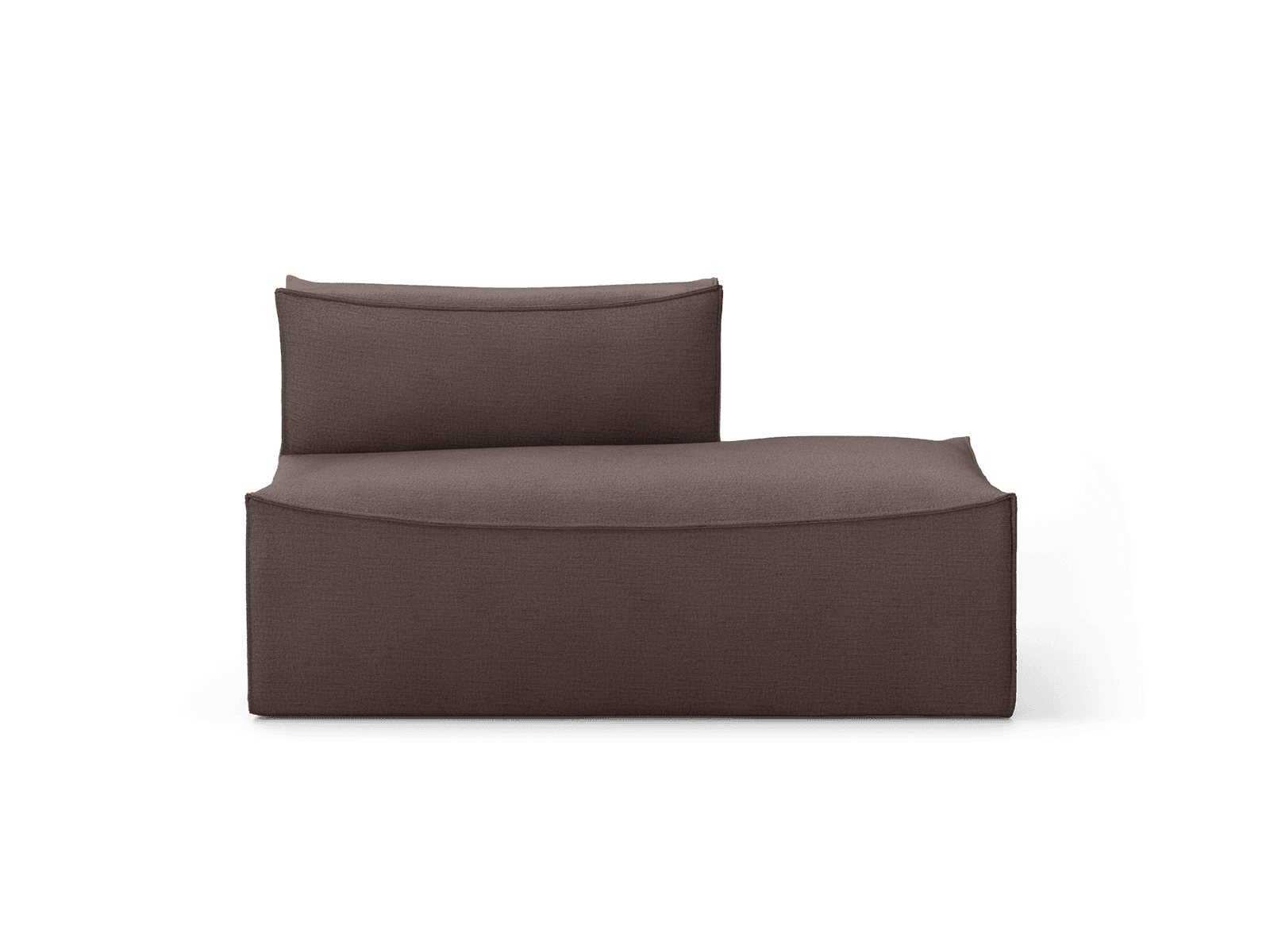 Ferm Living Catena Sofa Open End Right S301 - Hot Madison - Brown