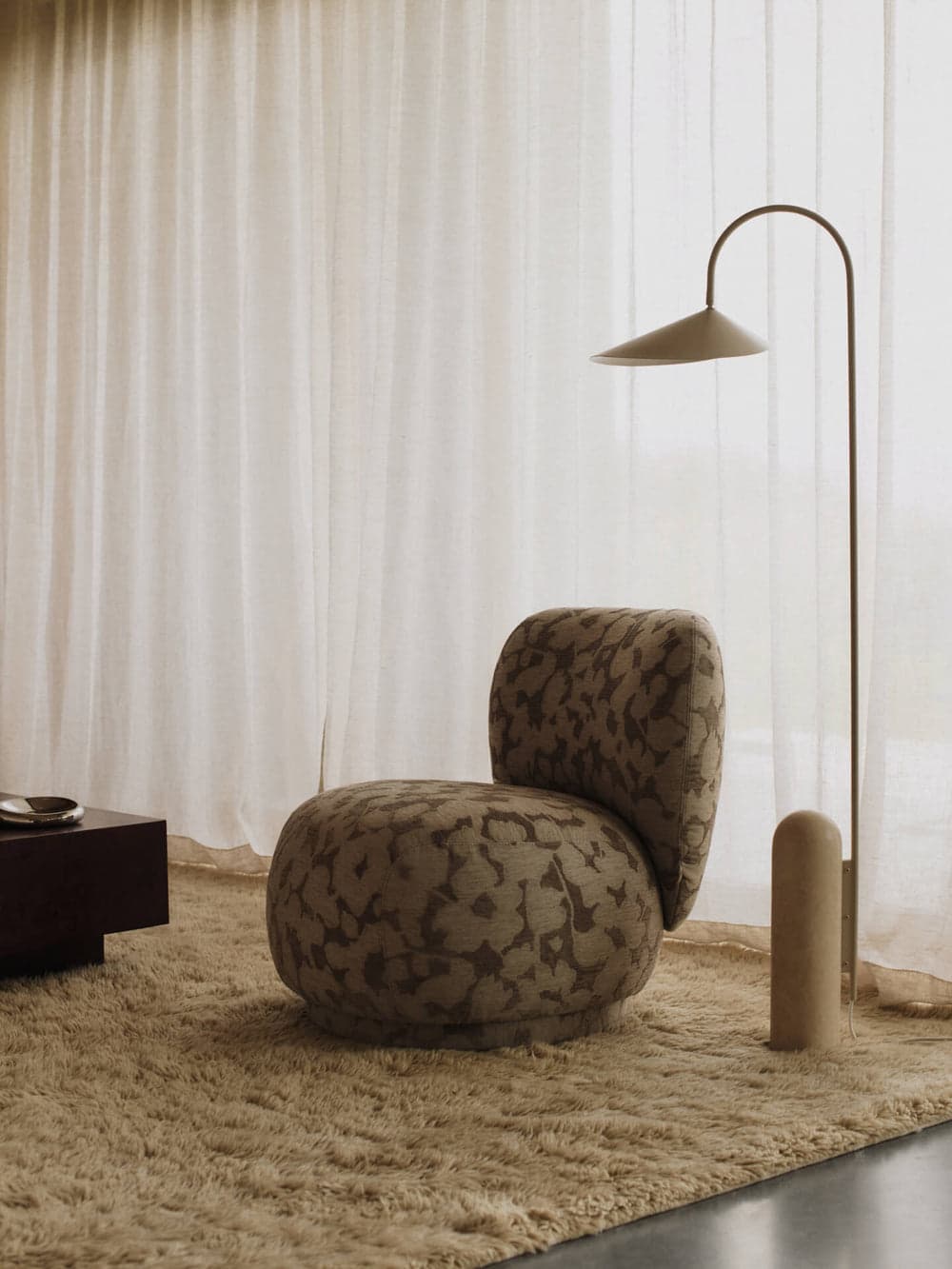 Ferm Living Arum Floor Lamp - Cashmere — фото 4