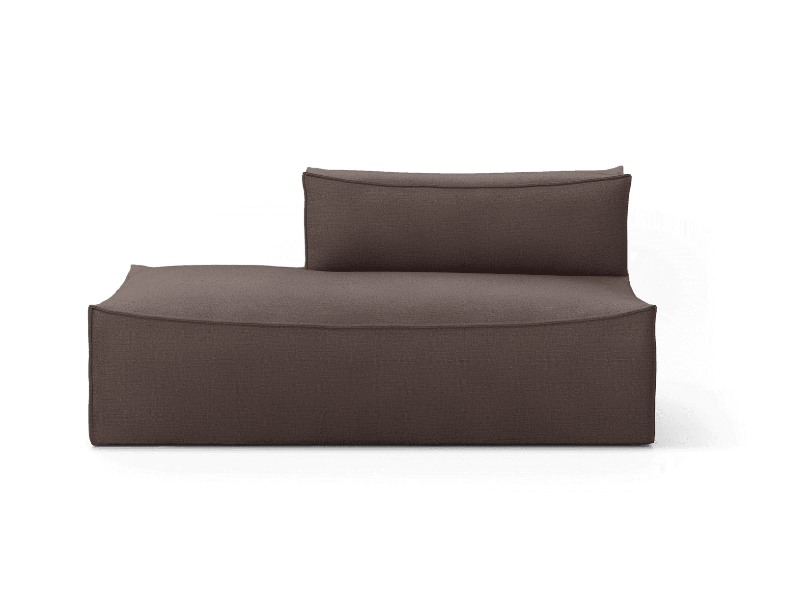 Ferm Living Catena Sofa Open End Left L300 - Hot Madison - Brown