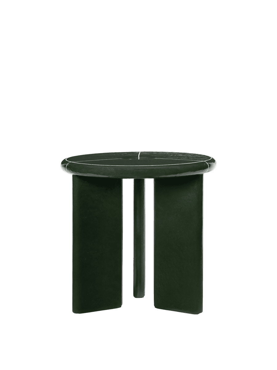 Ferm Living Deya Side Table - Dark Green
