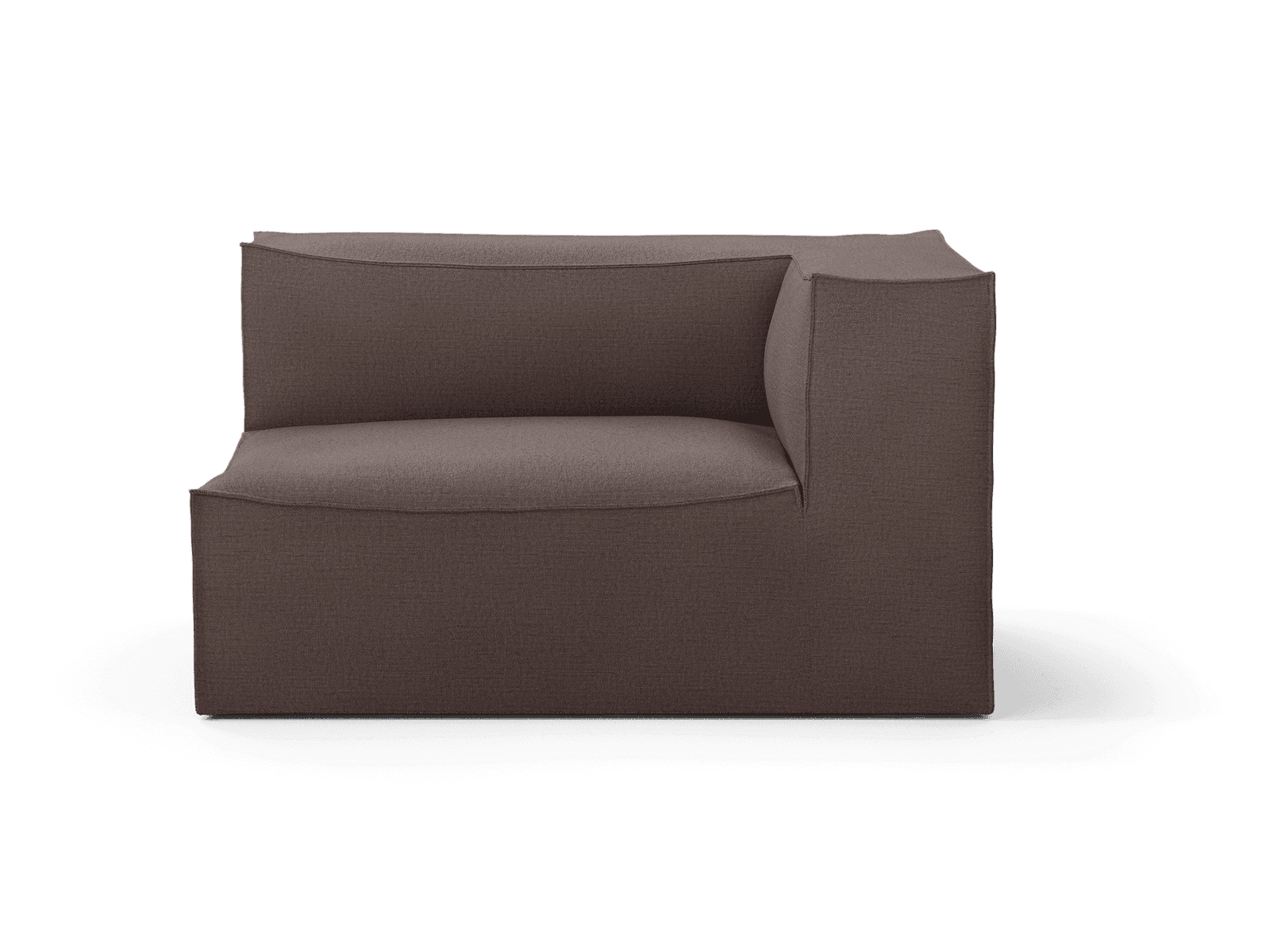 Ferm Living Catena Sofa Armrest Right L401 - Hot Madison - Brown