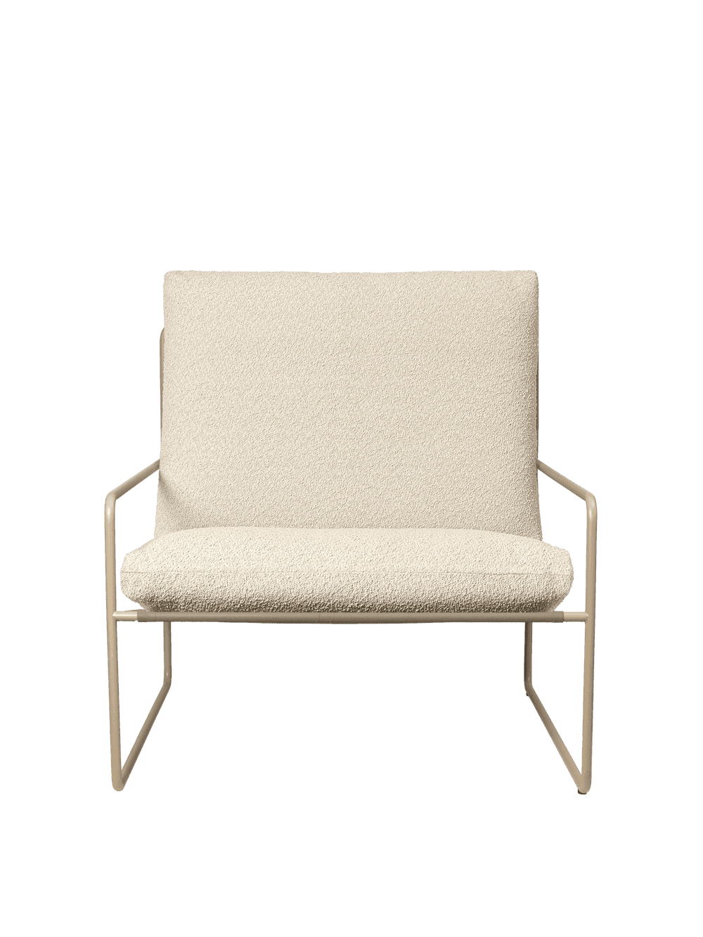Ferm Living Desert 1-seater - Cashmere - Pure Bouclé - Off-White — фото 5