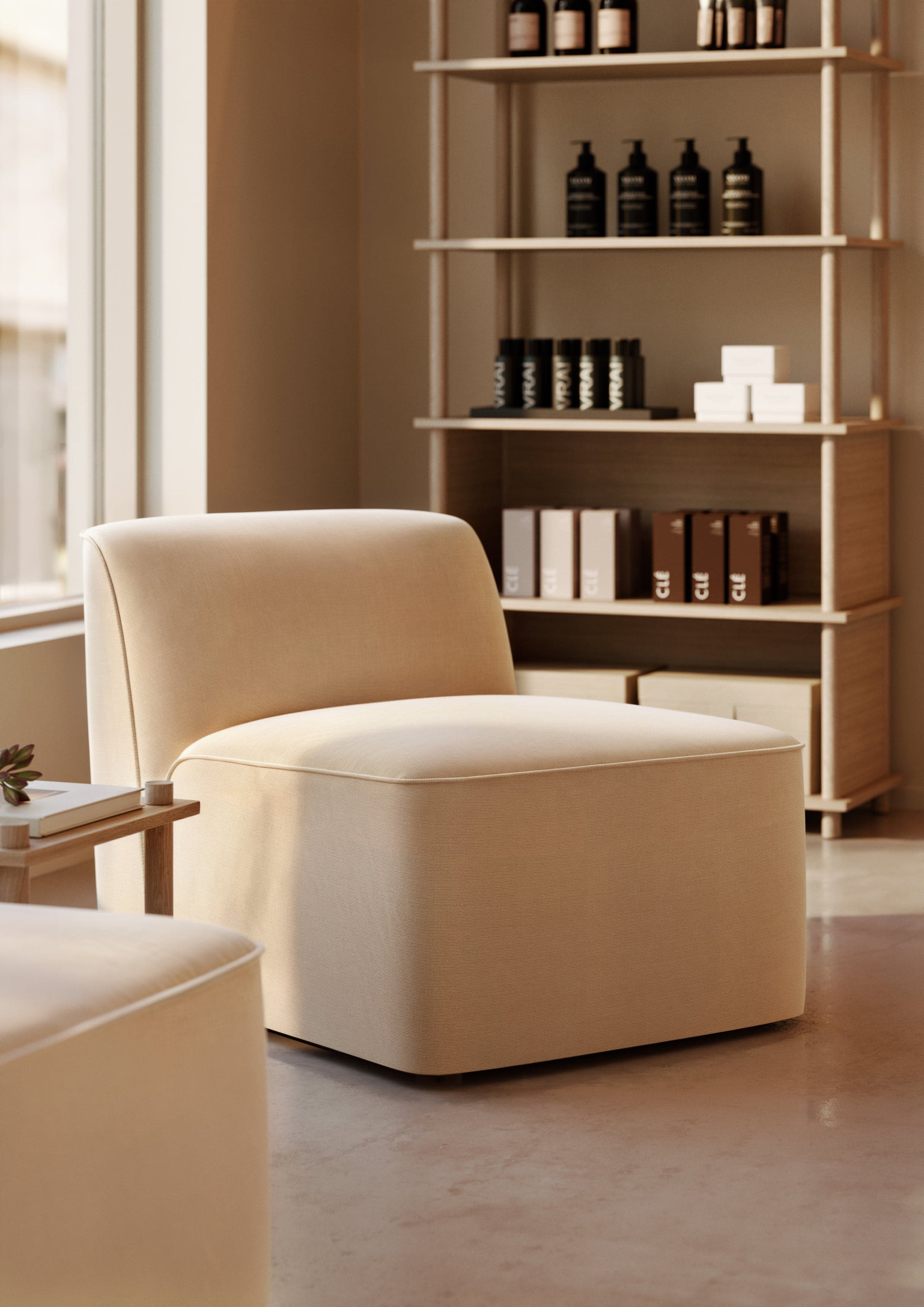 WOUD Flora middle module (66 cm) - Warm beige — фото 3