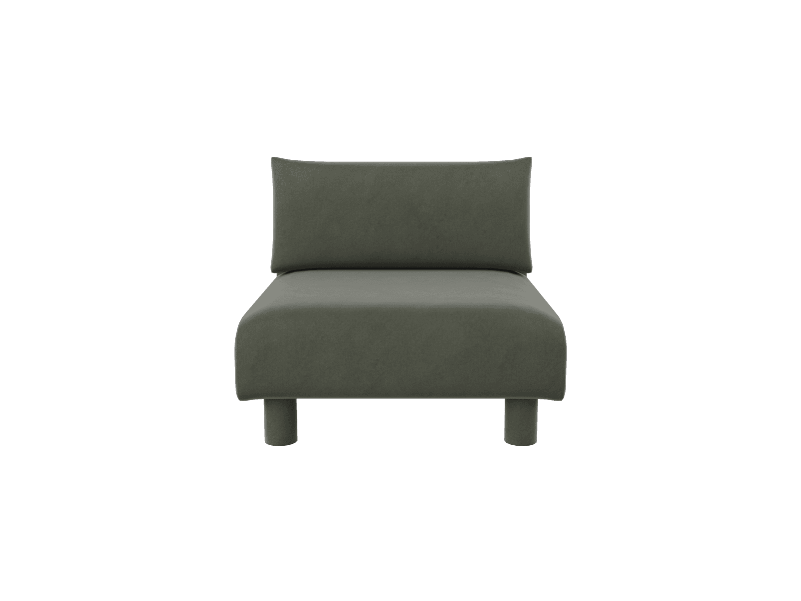 Ferm Living Dase Sofa Center - Rich Velvet - Pine