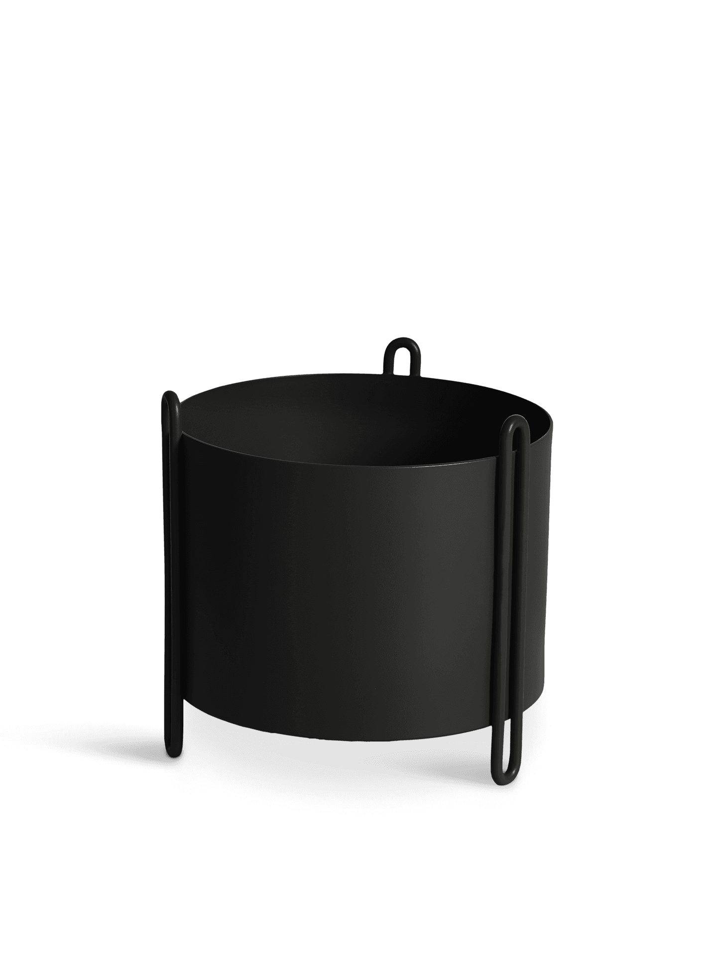 WOUD Pidestall planter (Small) - Black — фото 2