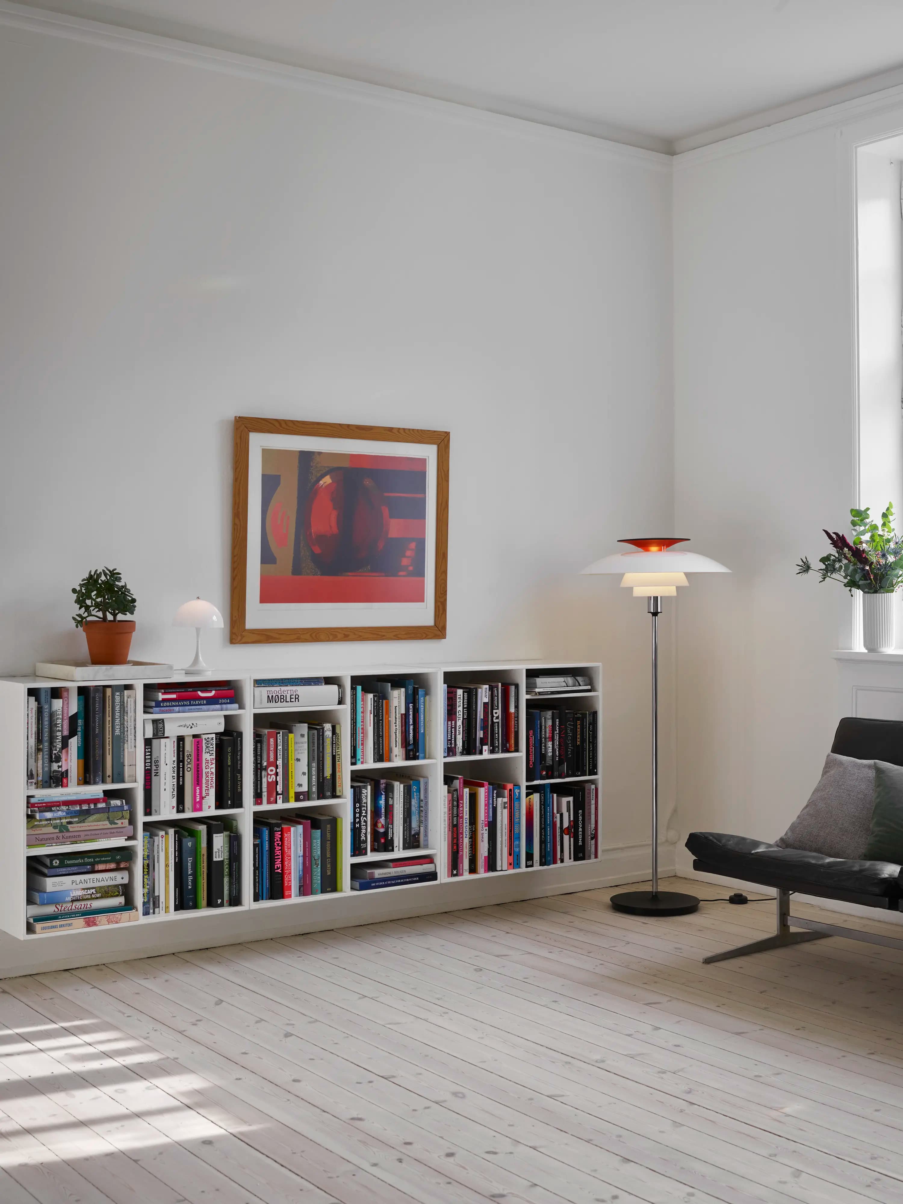 Louis Poulsen PH 80 Floor Lamp Opal white/black — фото 2