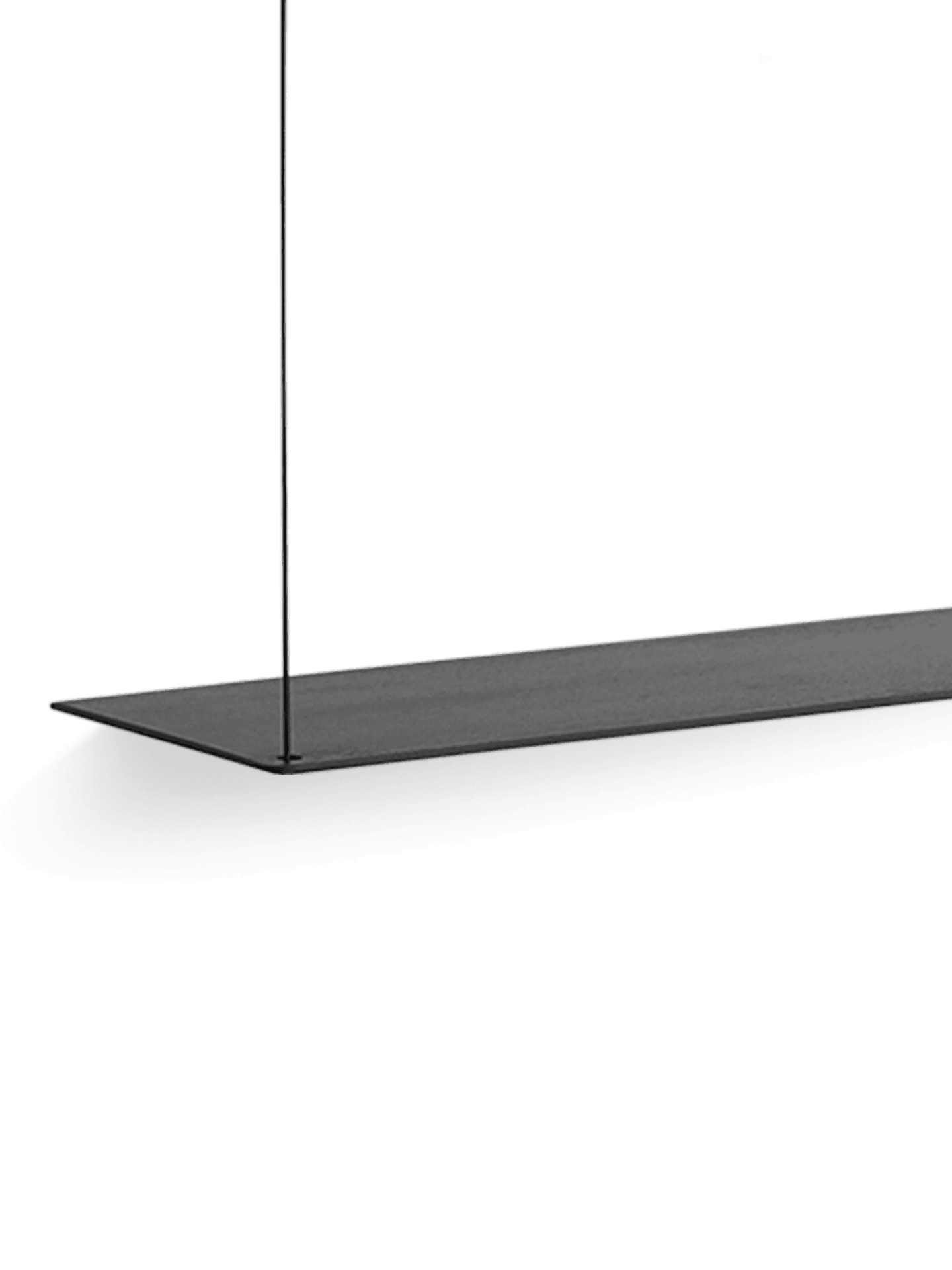 WOUD Stedge extra shelf (80 cm) - Black