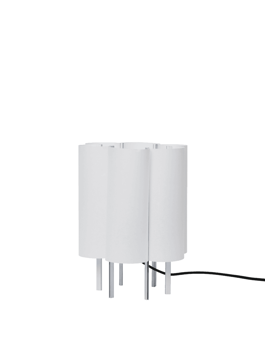Ferm Living Boe Table Lamp - Silver/Natural