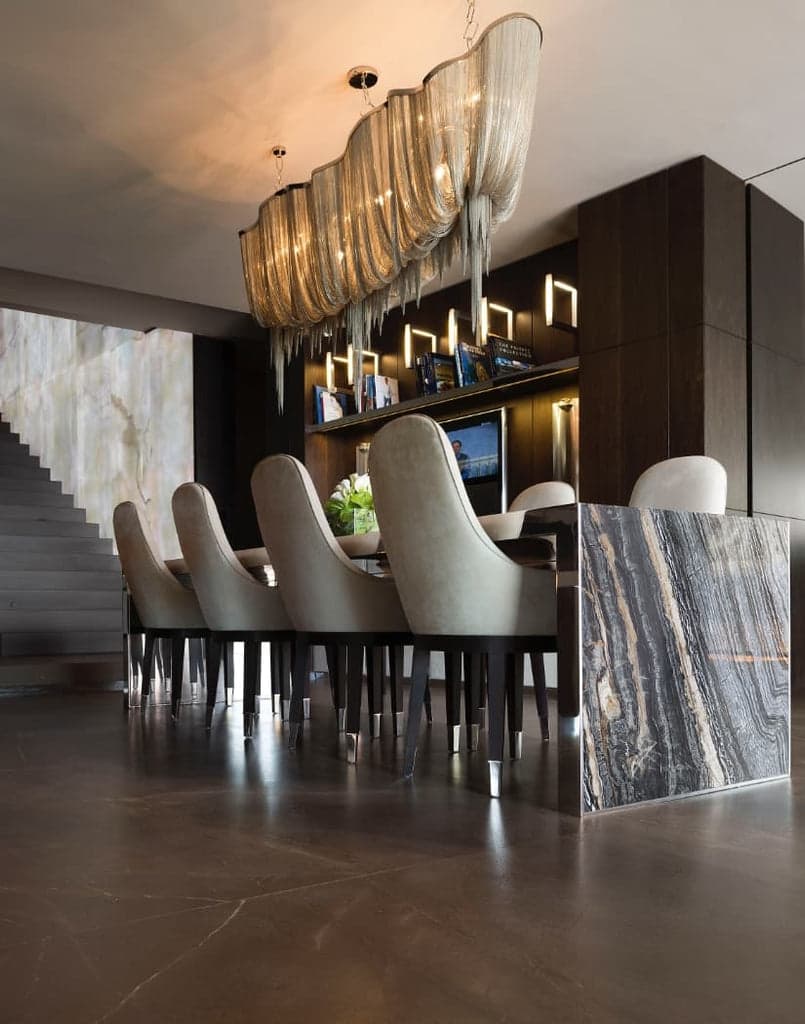 Terzani Atlantis linear chandelier — фото 8