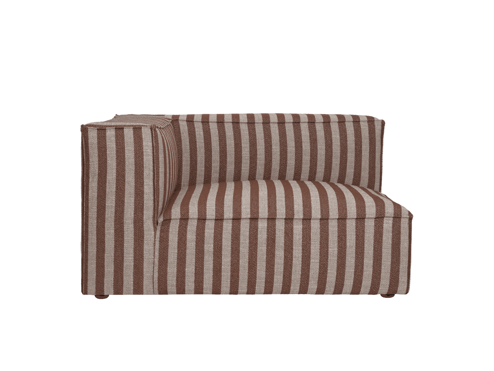 Ferm Living Catena Sofa Armrest Left L400 - Louisiana - Sand/Chocolate