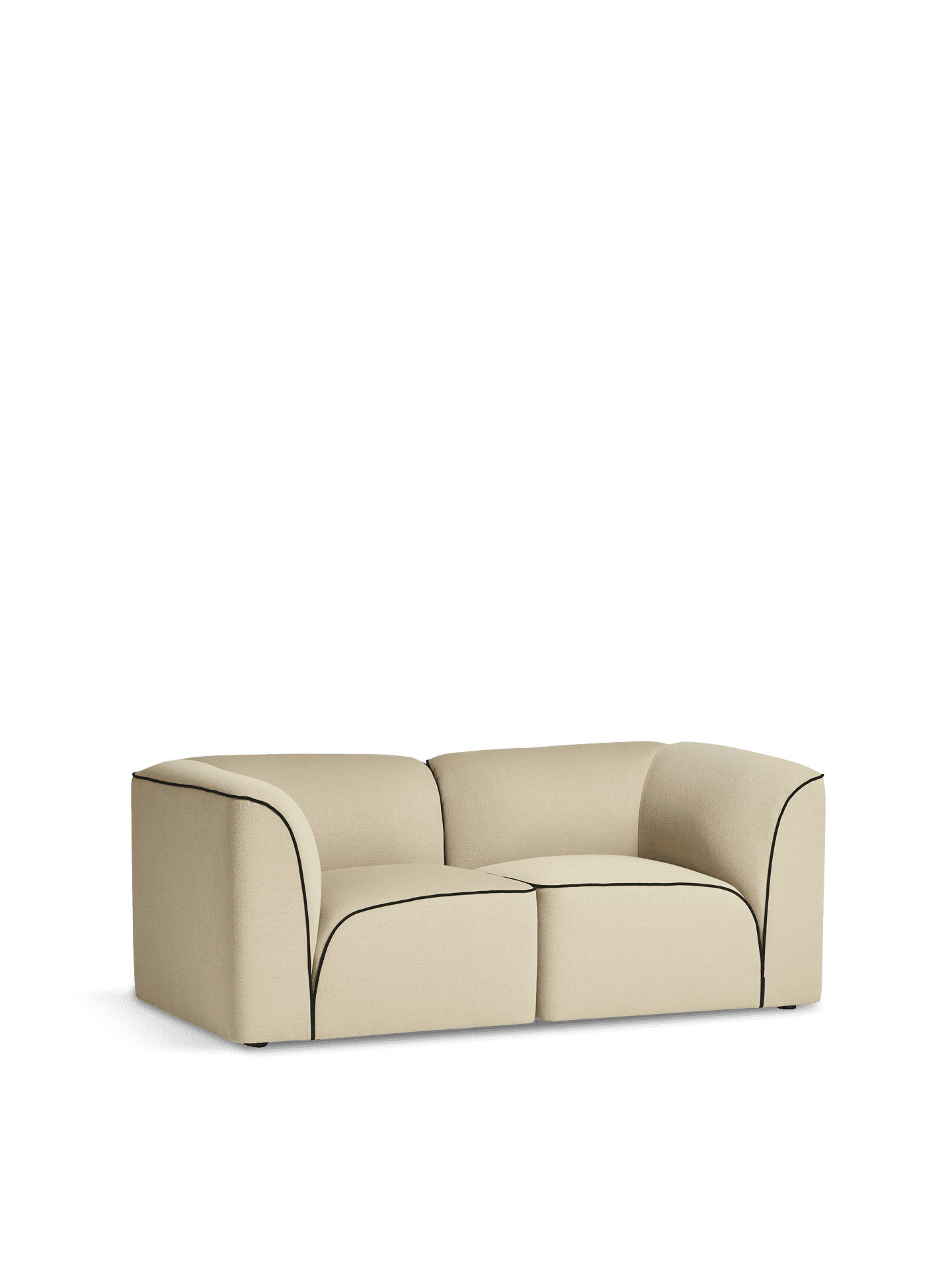 WOUD Flora 2-seater - Light sand