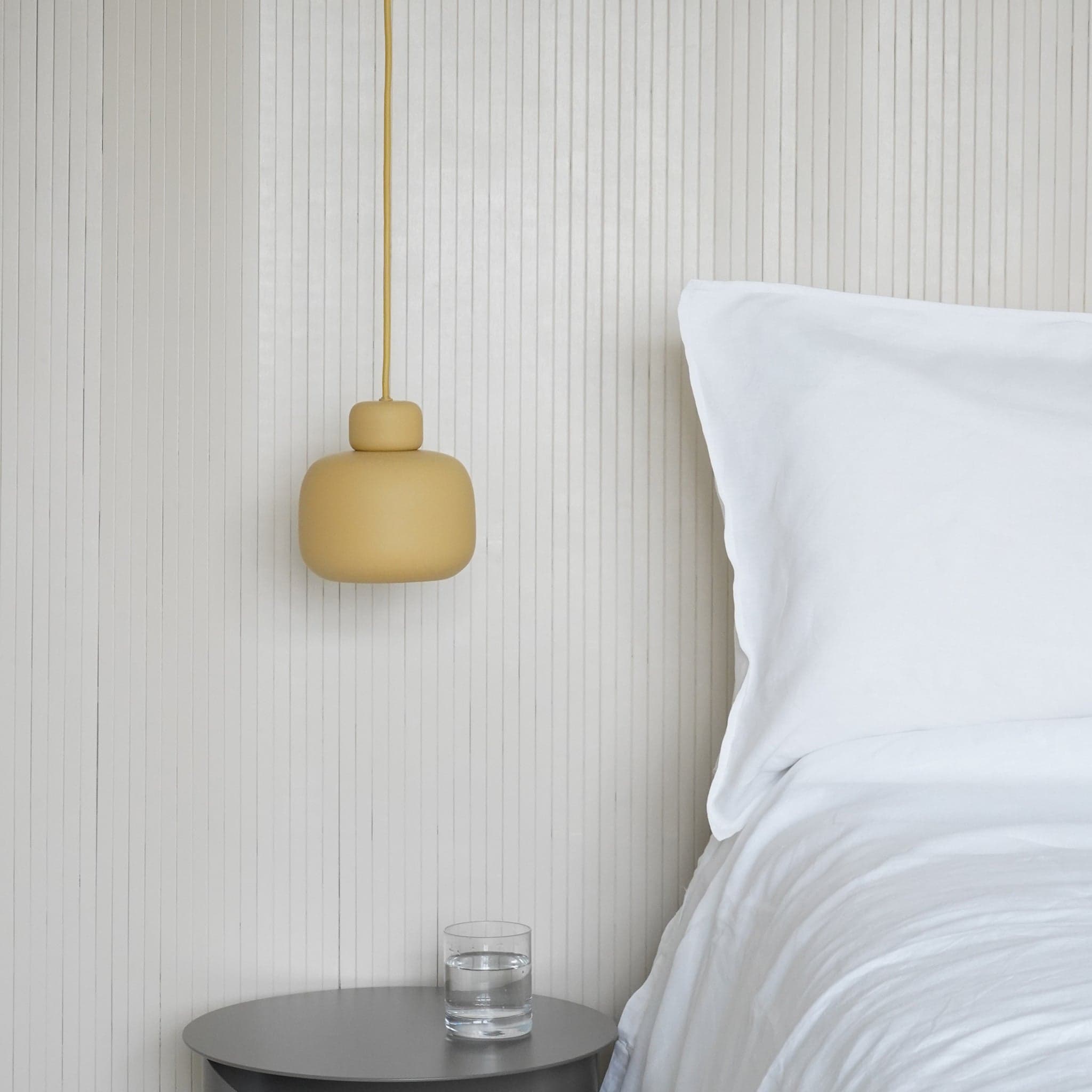 WOUD Stone pendant (Small) - Mustard — фото 3