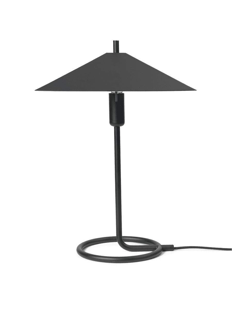 Ferm Living Filo Table Lamp Square - Black/Black