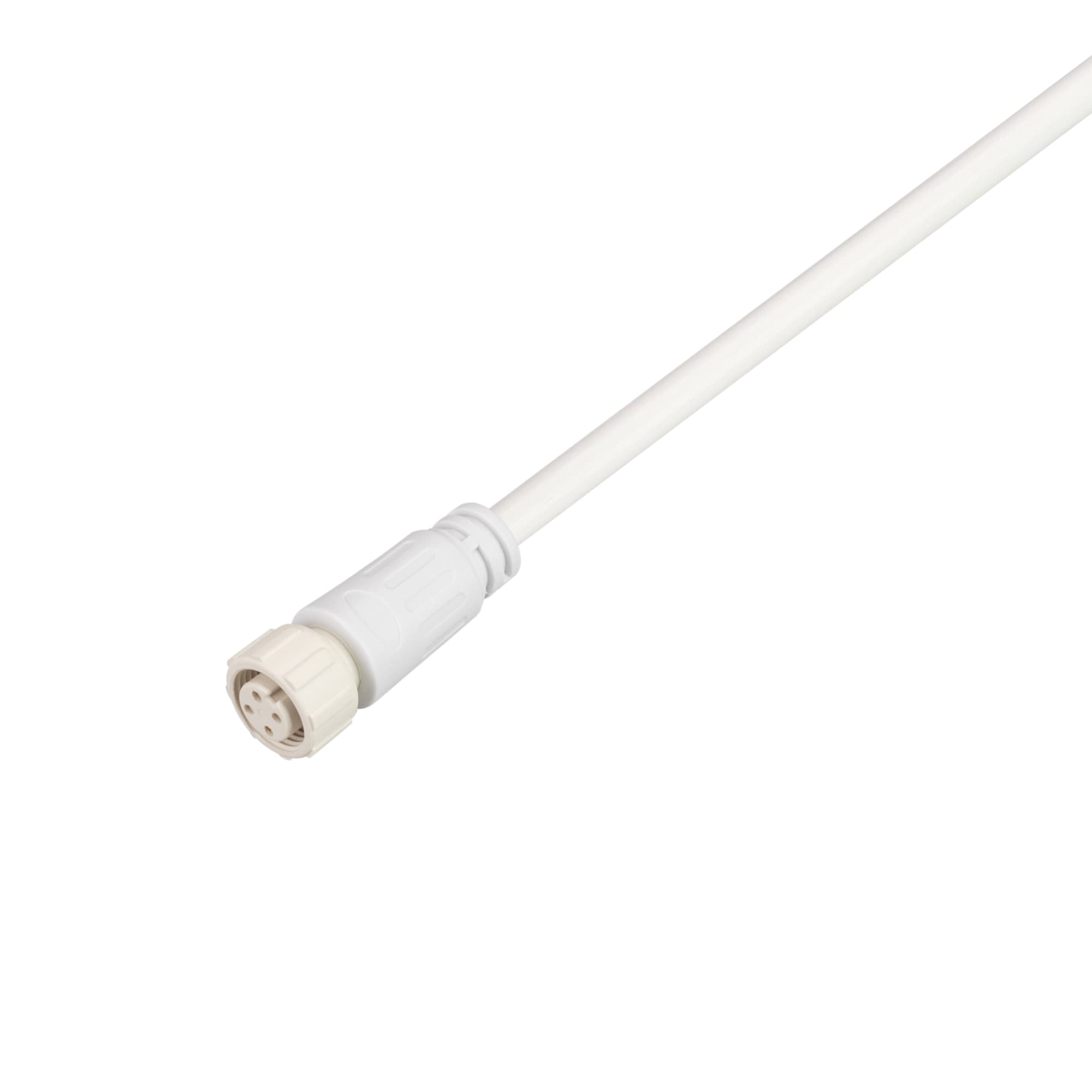 Коннектор питания ARL-MOONLIGHT-SPI/DMX-CON-POWER-FEMALE-WH (Arlight, IP67 Пластик, 3 года) 031468