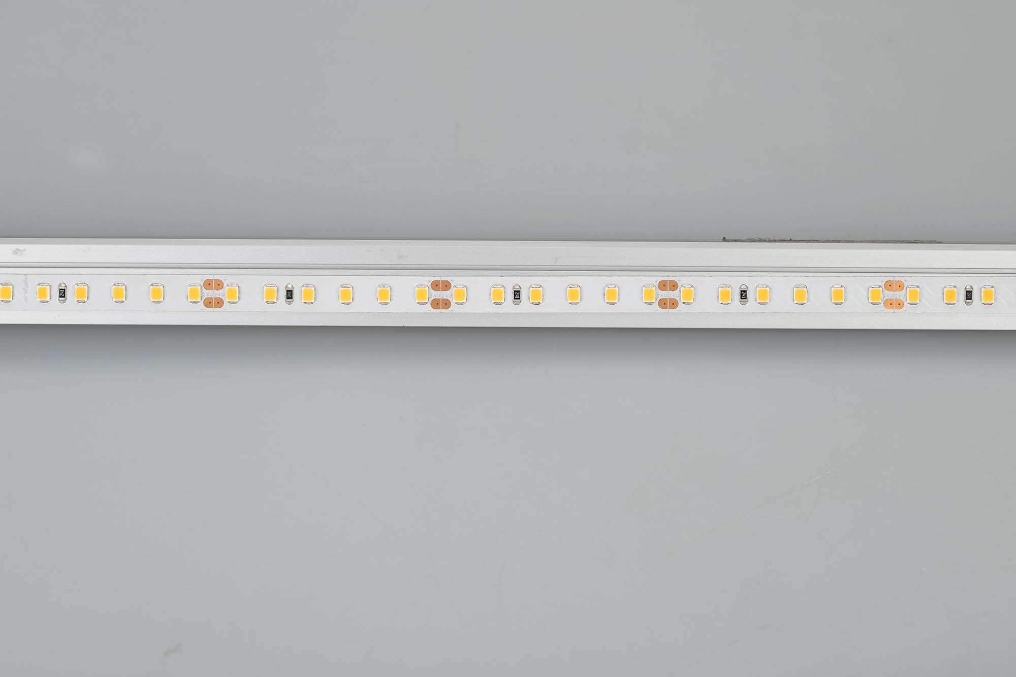 Светодиодная лента RT 2-5000 24V Warm3000 2x (2835, 600 LED, CRI98) (Arlight, 14.4 Вт/м, IP20) 021411 — фото 2
