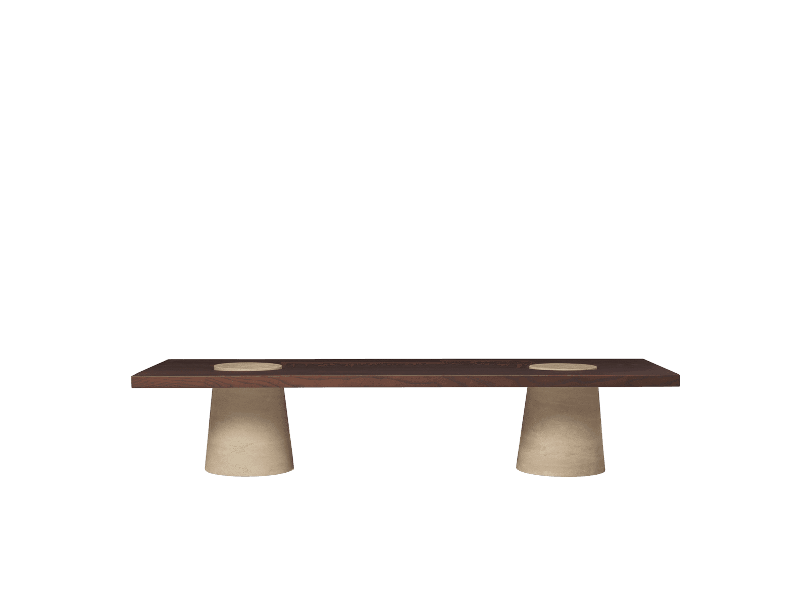 Ferm Living Grova Coffee Table - Travertine